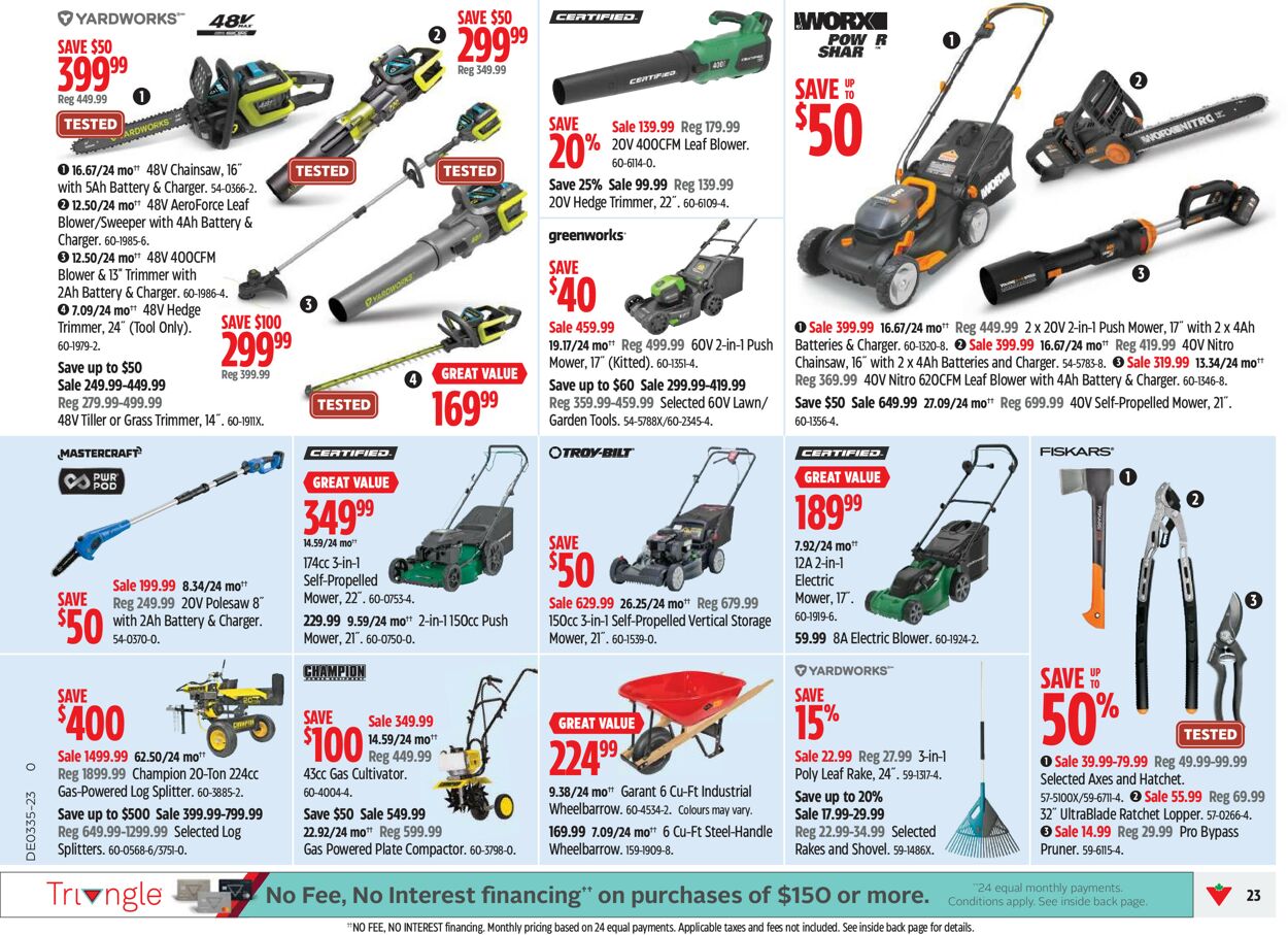 Canadian Tire Flyer - 08/24-08/30/2023 (Page 22)
