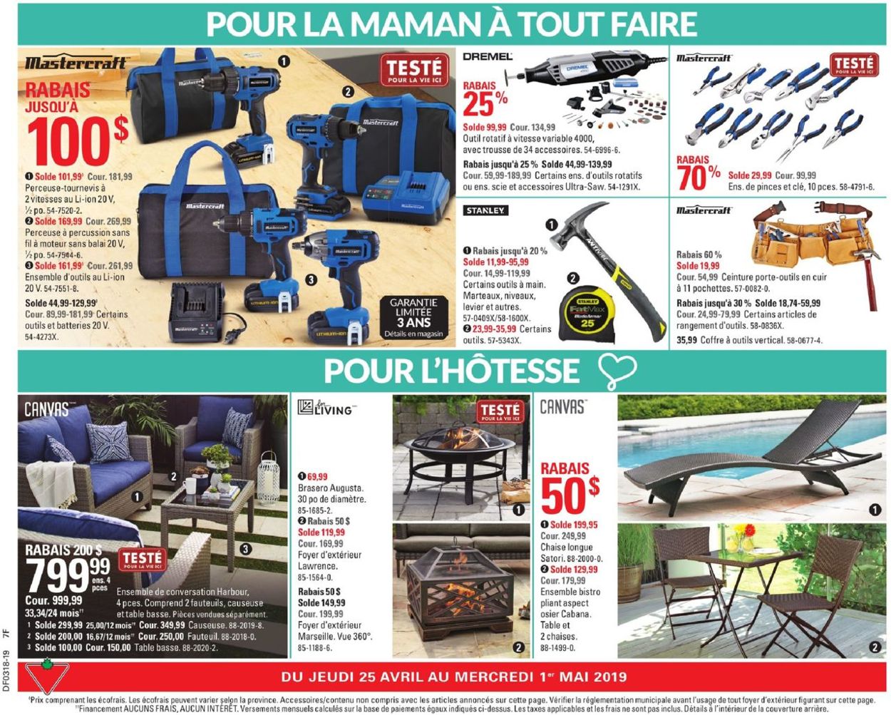 Canadian Tire - Quebec Flyer - 04/25-05/01/2019 (Page 3)
