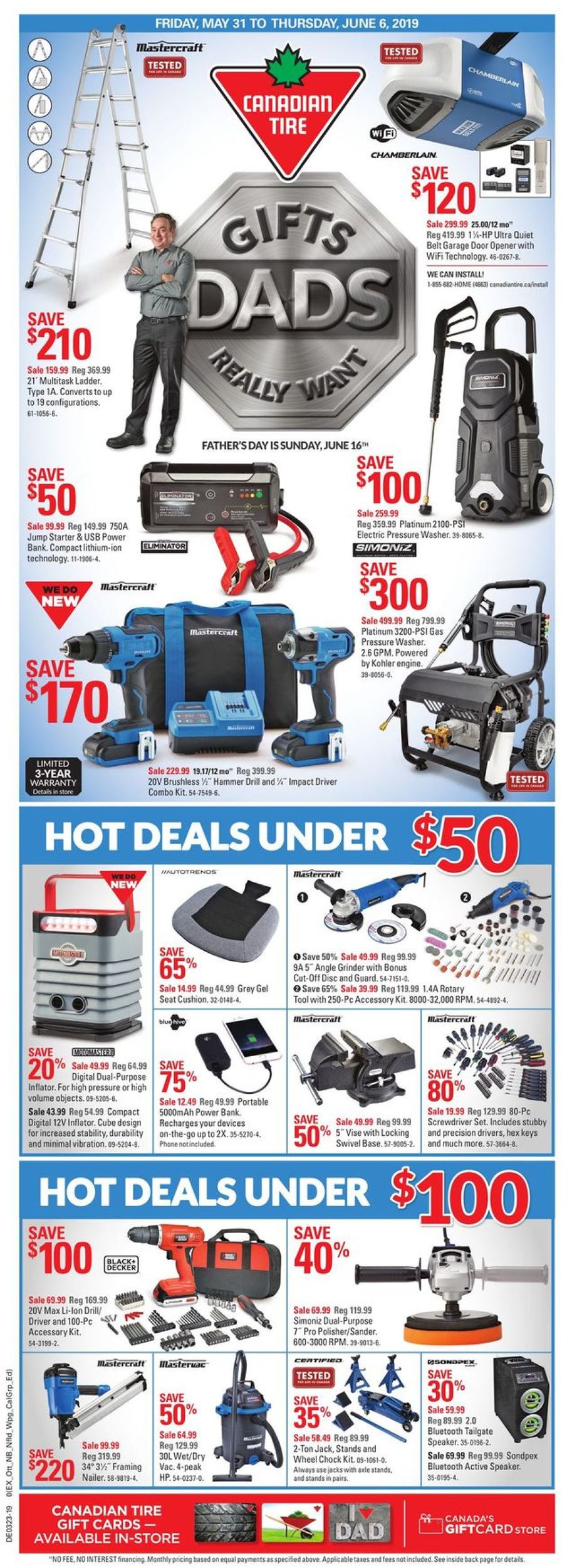 Canadian Tire Flyer - 05/31-06/06/2019
