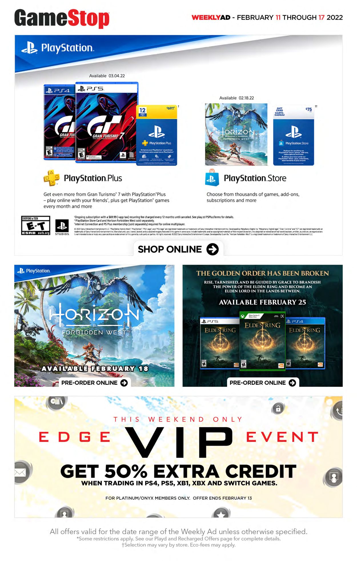 EB Games Flyer - 02/11-02/17/2022