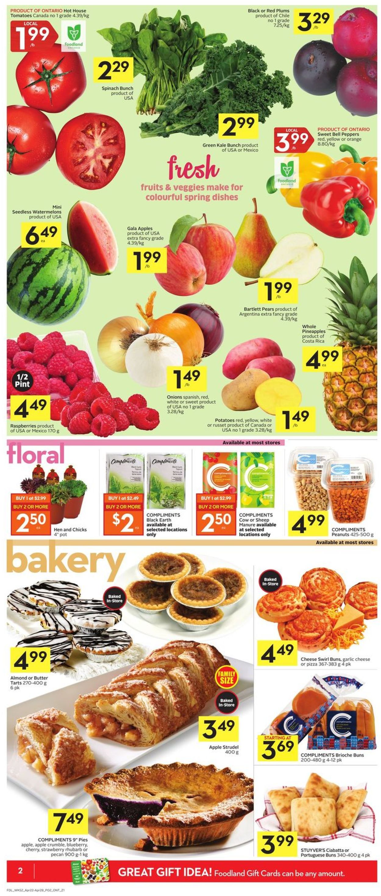 Foodland Flyer - 04/22-04/28/2021 (Page 2)