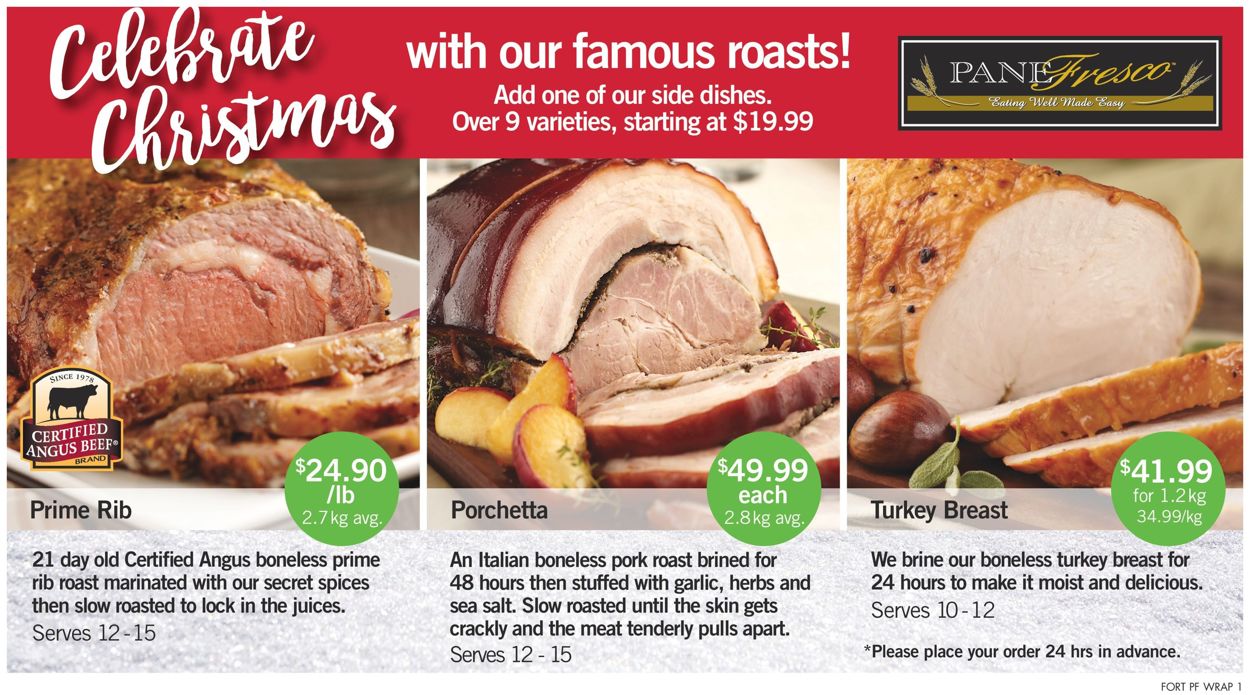 Fortinos - CHRISTMAS 2019 FLYER Flyer - 12/12-12/18/2019