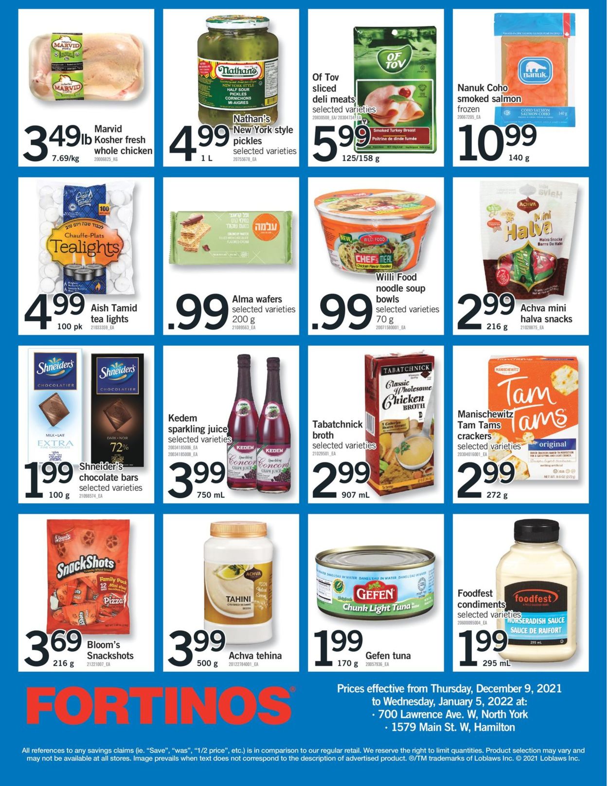 Fortinos Flyer - 12/09-12/15/2021 (Page 40)