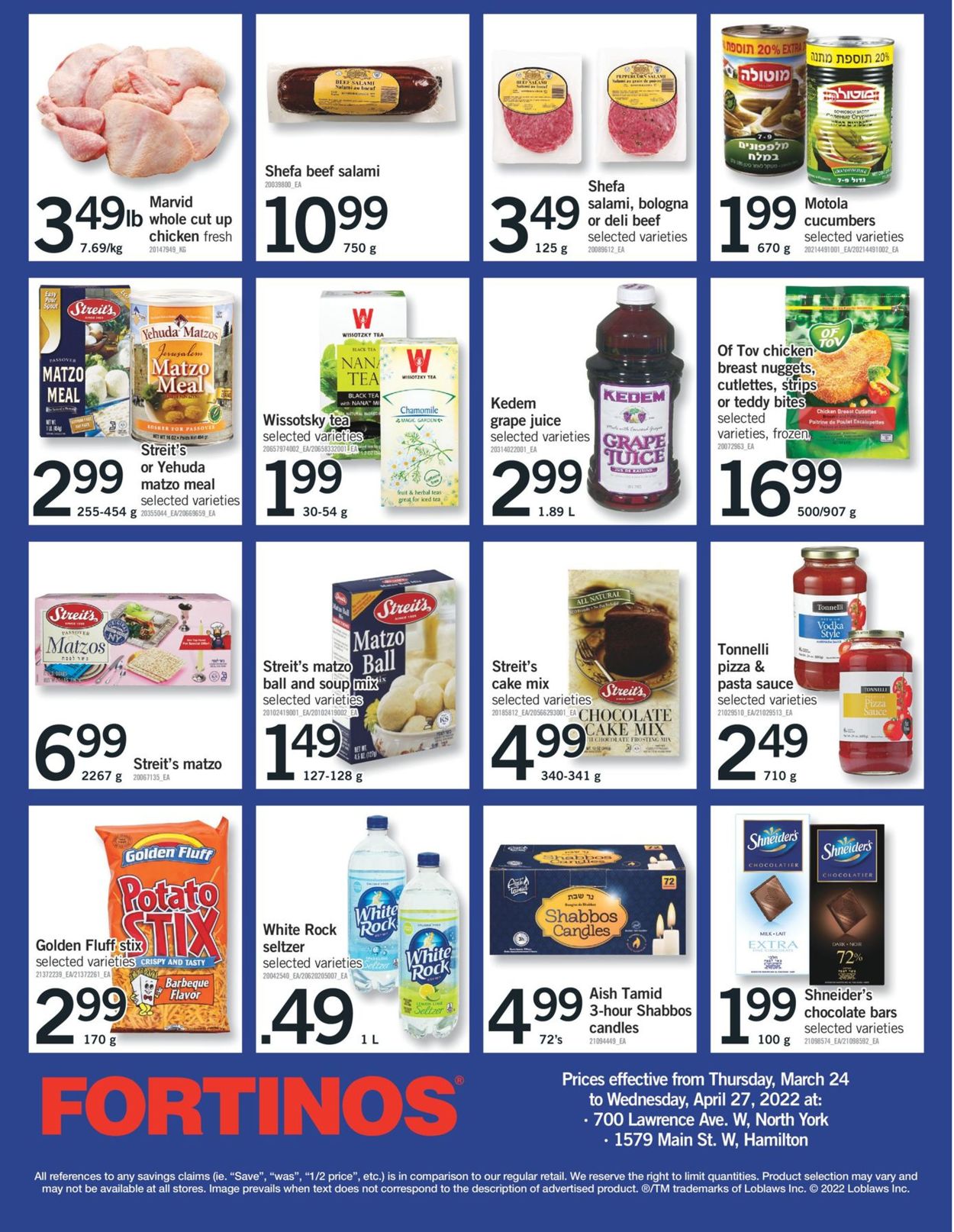 Fortinos Flyer - 03/31-04/06/2022 (Page 24)