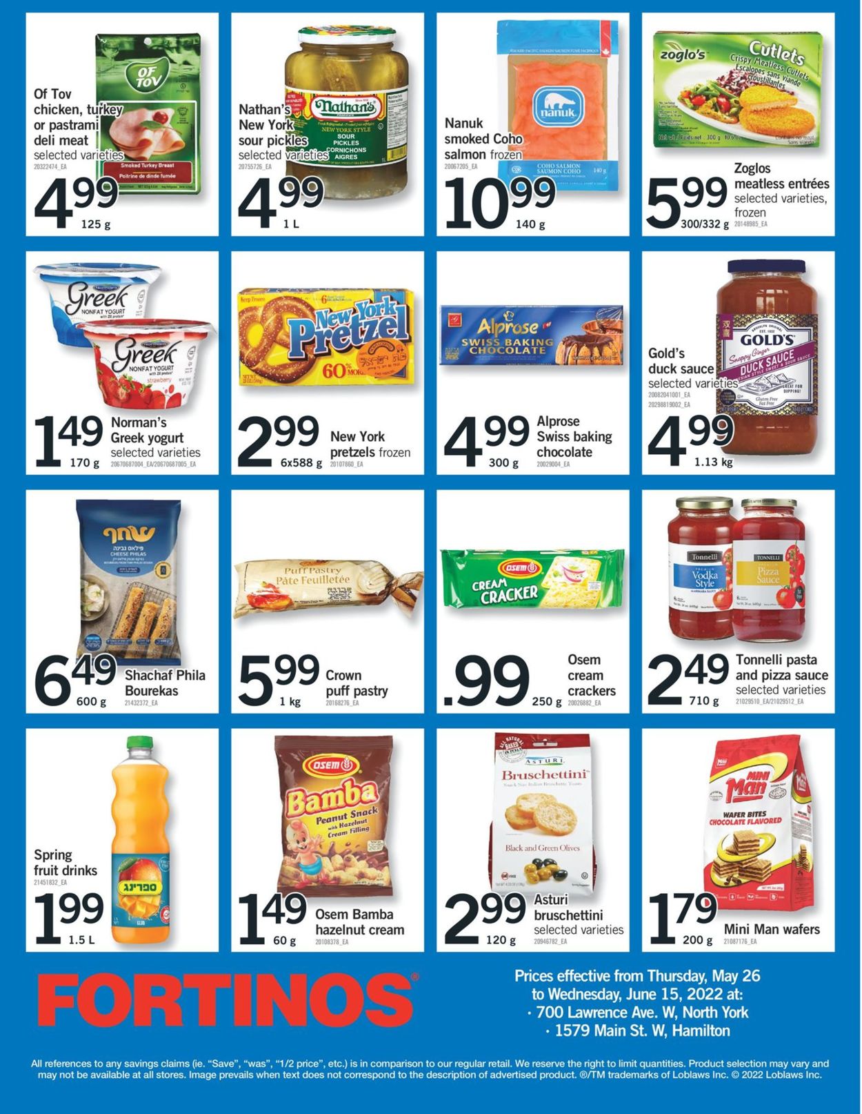Fortinos Flyer - 05/26-06/15/2022 (Page 25)