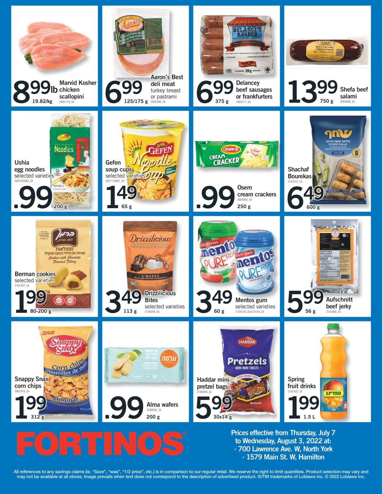 Fortinos Flyer - 07/07-07/13/2022 (Page 23)