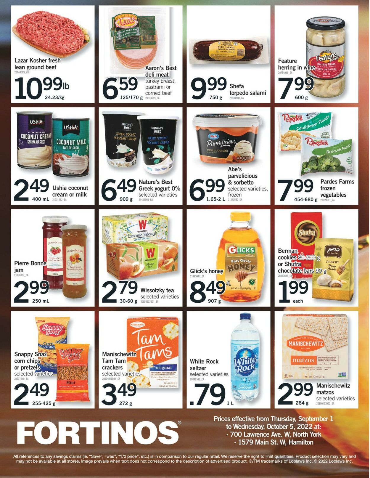 Fortinos Flyer - 09/01-09/07/2022 (Page 32)