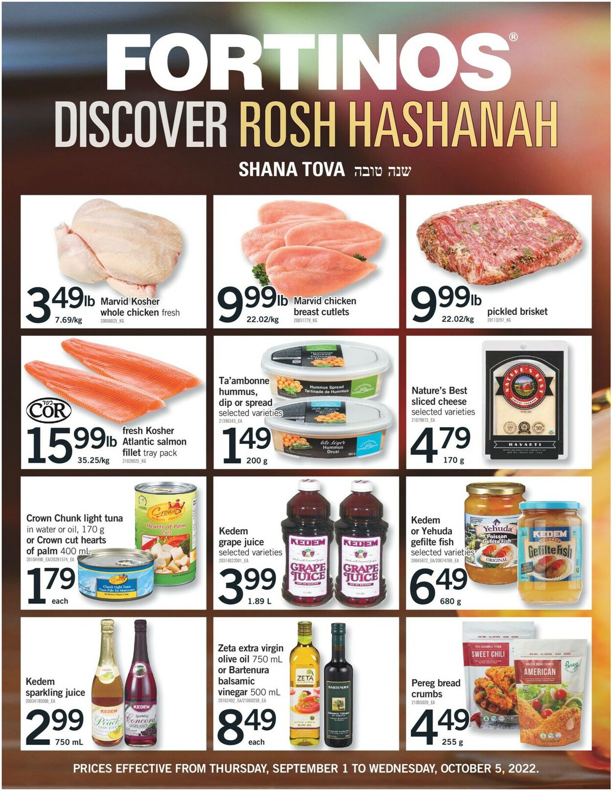 Fortinos Flyer - 09/29-10/05/2022 (Page 33)