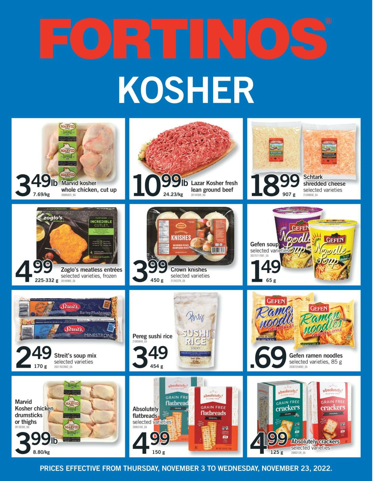 Fortinos Flyer - 11/03-11/09/2022 (Page 22)