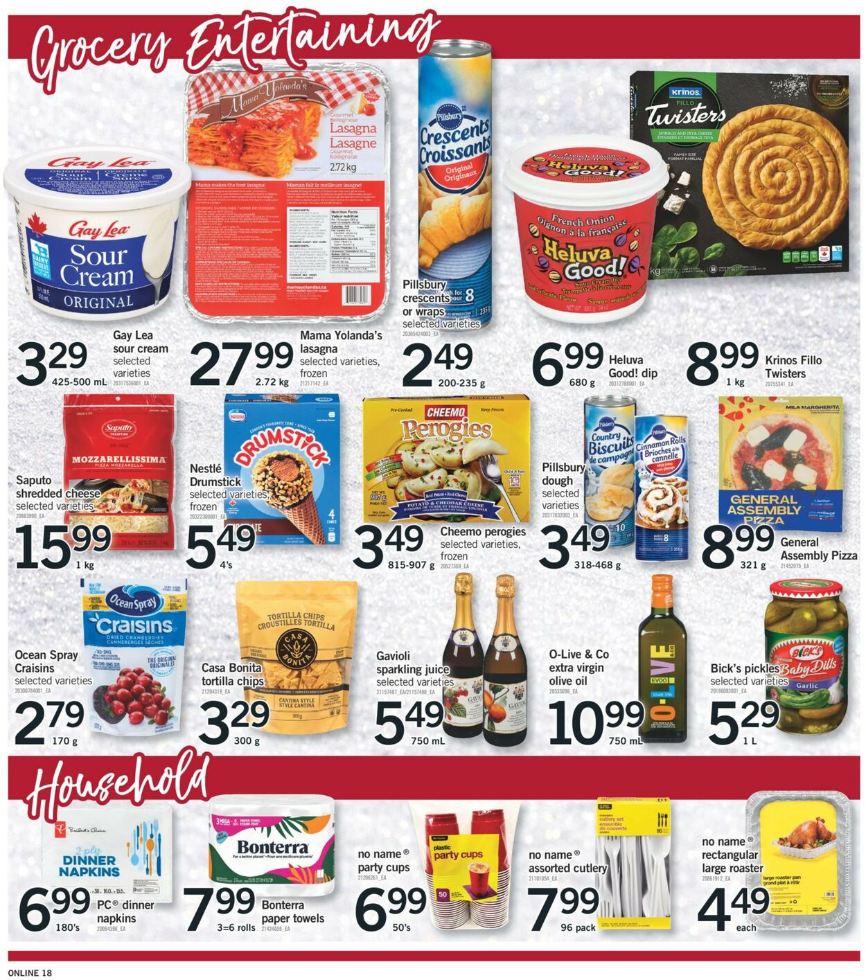 Fortinos Flyer - 12/01-12/07/2022 (Page 18)