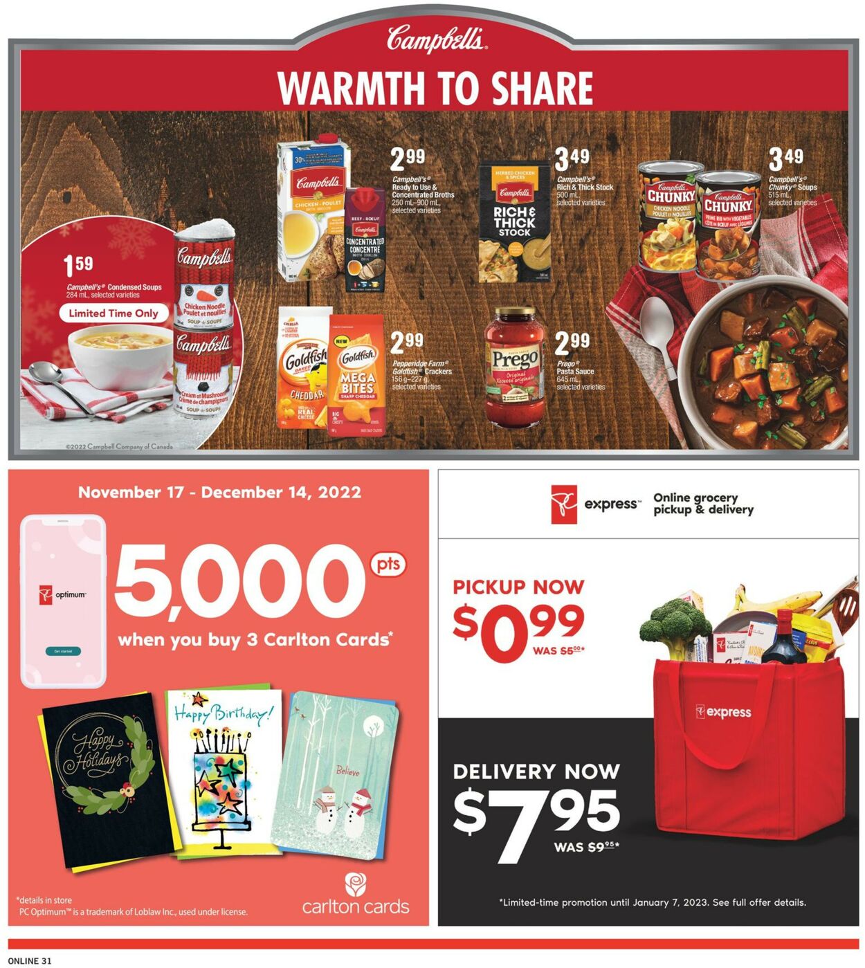 Fortinos Flyer - 12/01-12/07/2022 (Page 30)