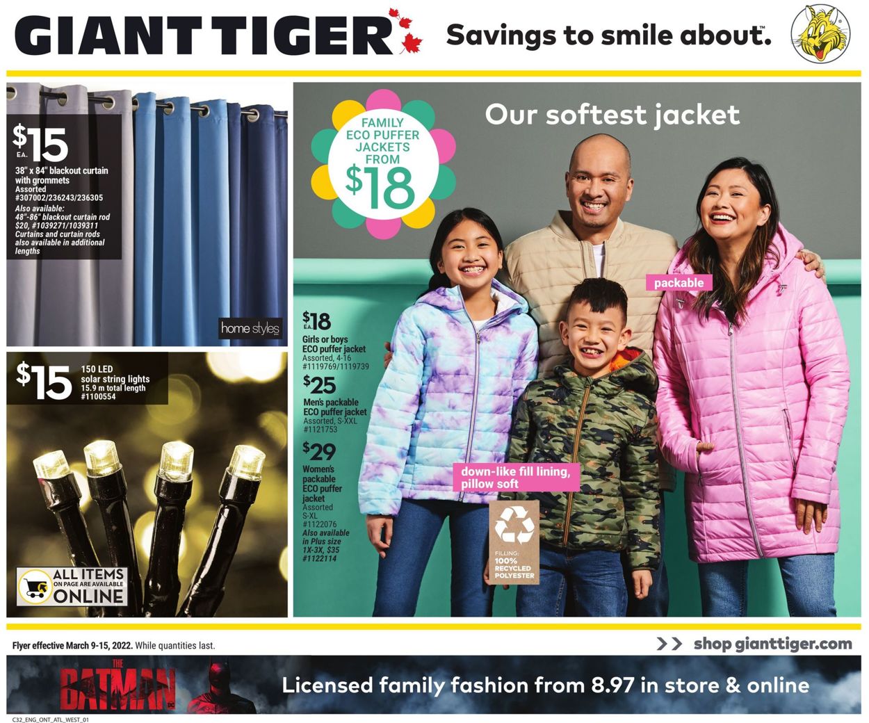 Giant Tiger Flyer - 03/09-03/15/2022 (Page 9)