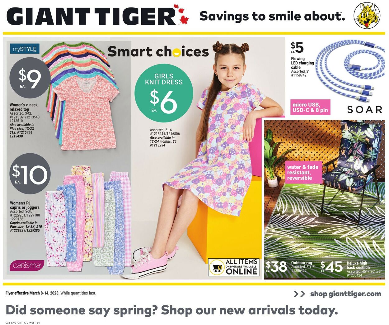 Giant Tiger Flyer - 03/08-03/14/2023 (Page 9)
