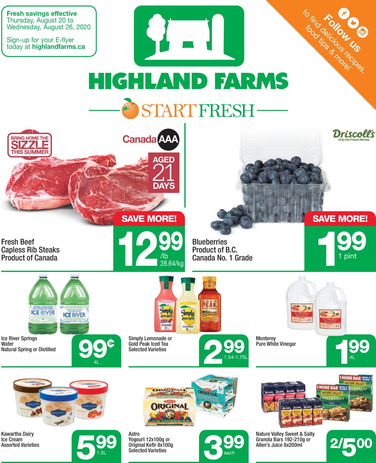 Highland Farms Flyer - 08/20-08/26/2020