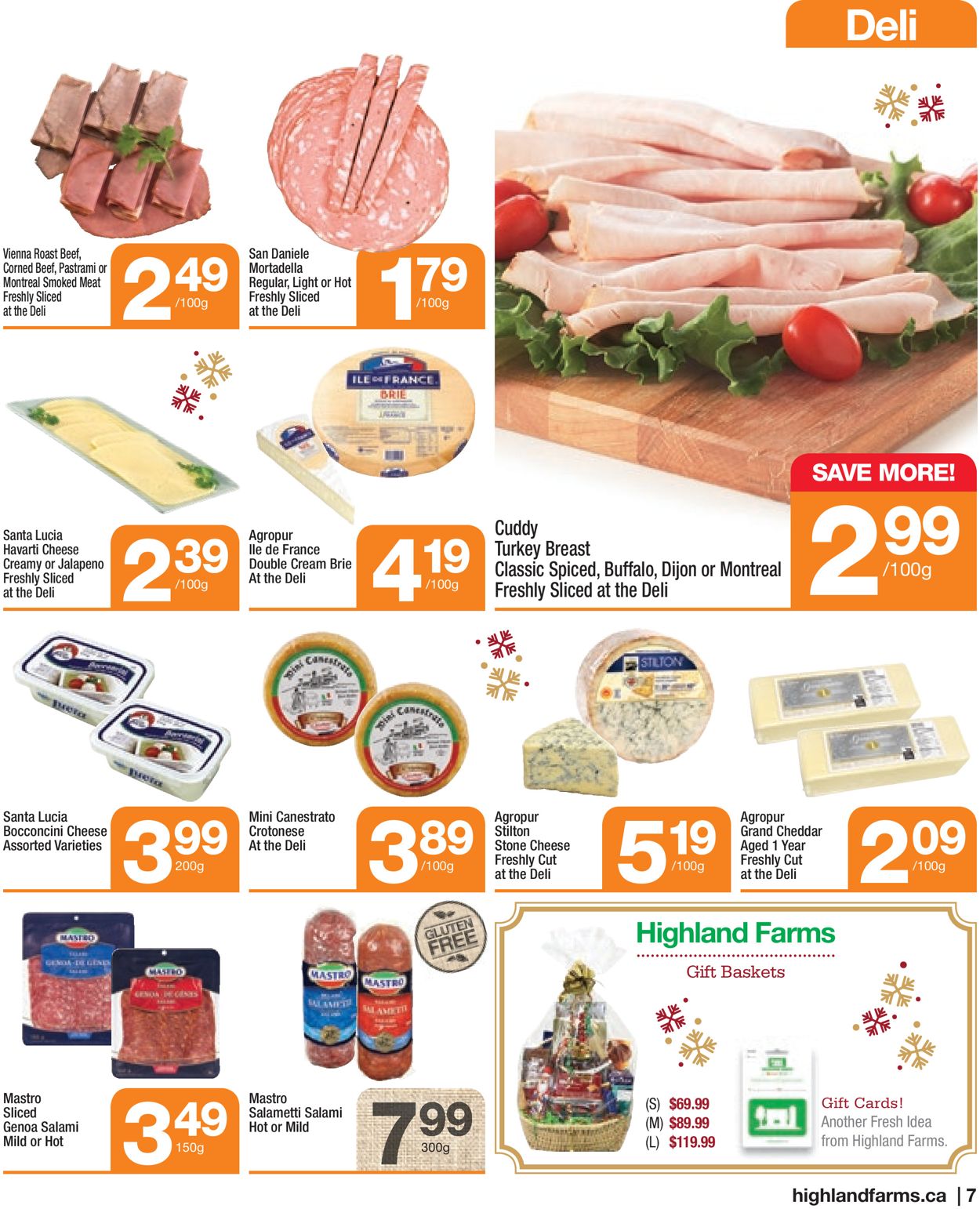 Highland Farms - Holiday 2020 Flyer - 12/03-12/09/2020 (Page 7)