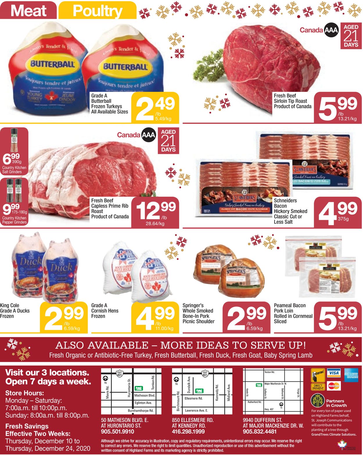 Highland Farms - Holiday 2020 Flyer - 12/10-12/24/2020 (Page 8)