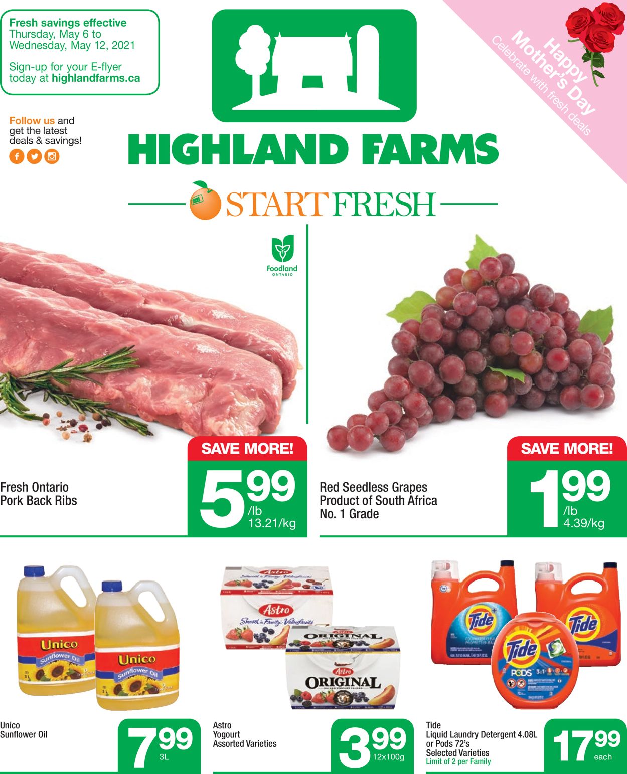Highland Farms Flyer - 05/06-05/12/2021