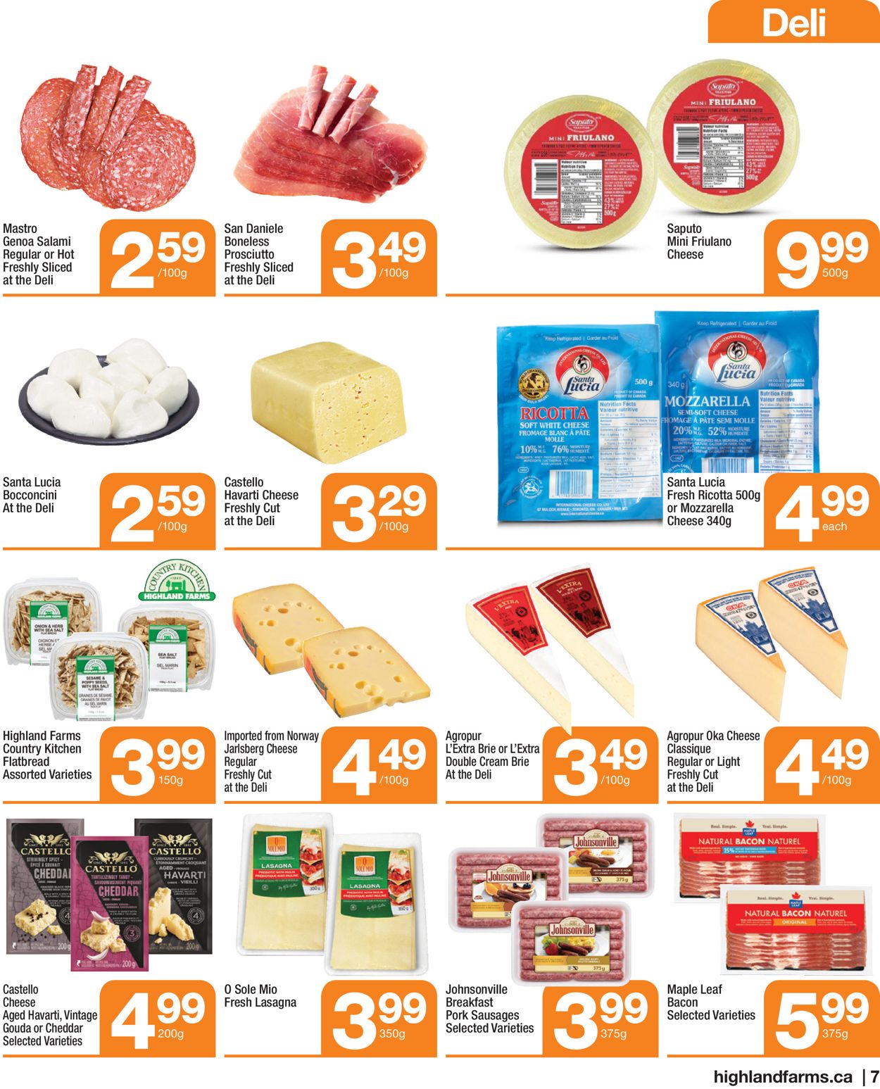 Highland Farms EASTER 2022 Flyer - 04/07-04/20/2022 (Page 7)