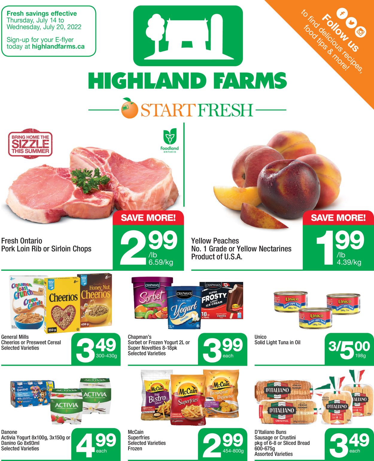 Highland Farms Flyer - 07/14-07/20/2022