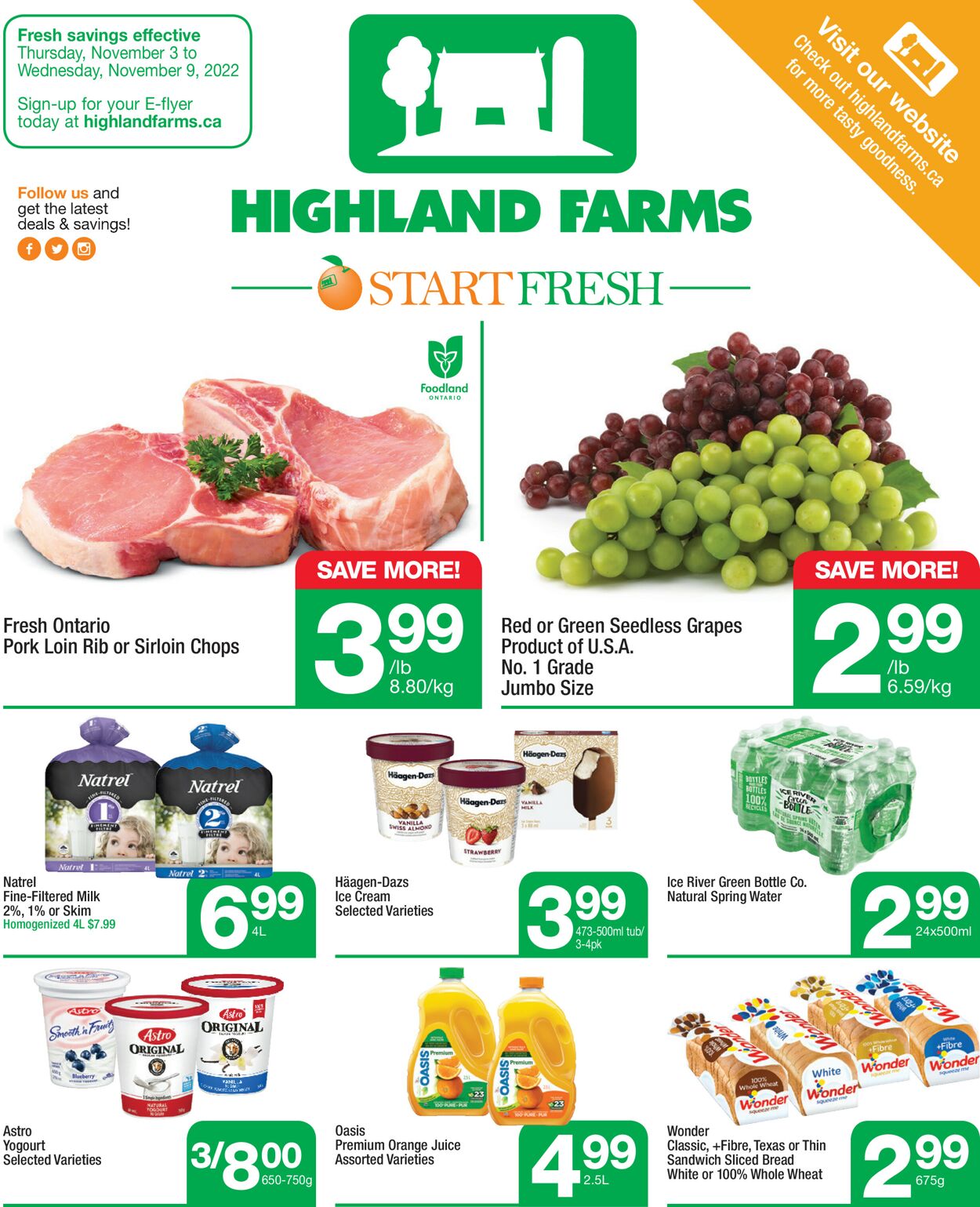 Highland Farms Flyer - 11/03-11/09/2022