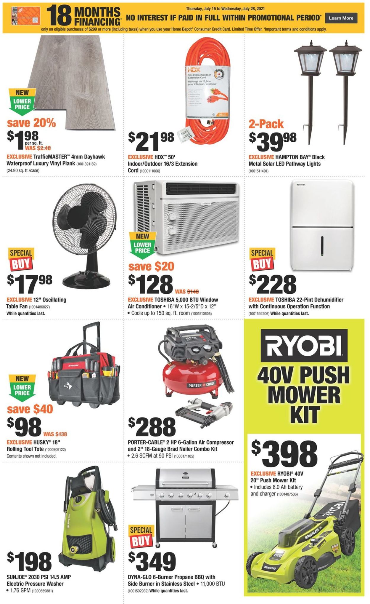 Home Depot Flyer - 07/22-07/28/2021 (Page 2)