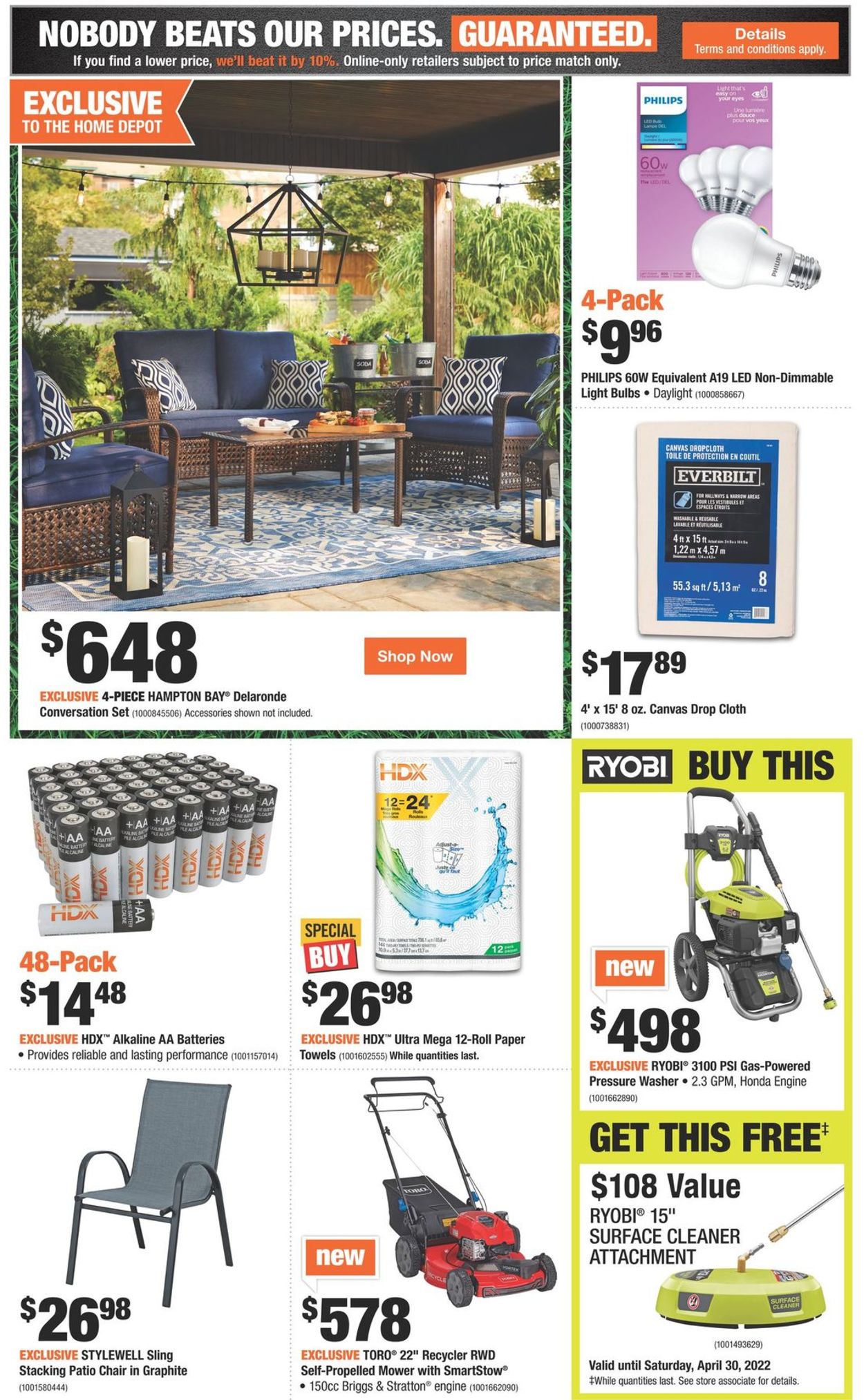 Home Depot Flyer - 04/14-04/20/2022 (Page 2)