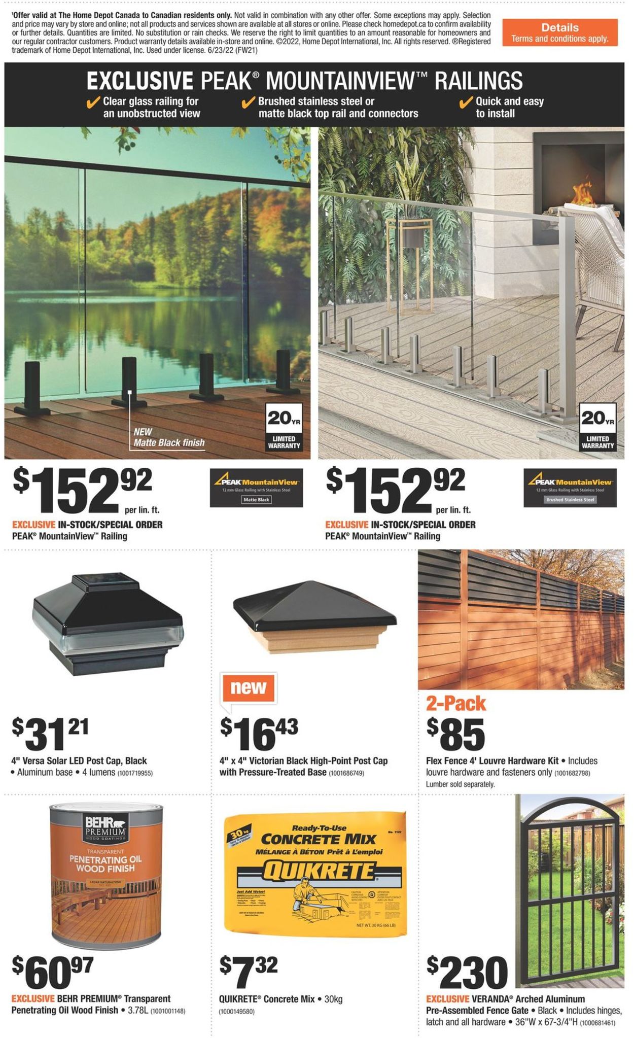 Home Depot Flyer - 06/23-06/29/2022 (Page 17)
