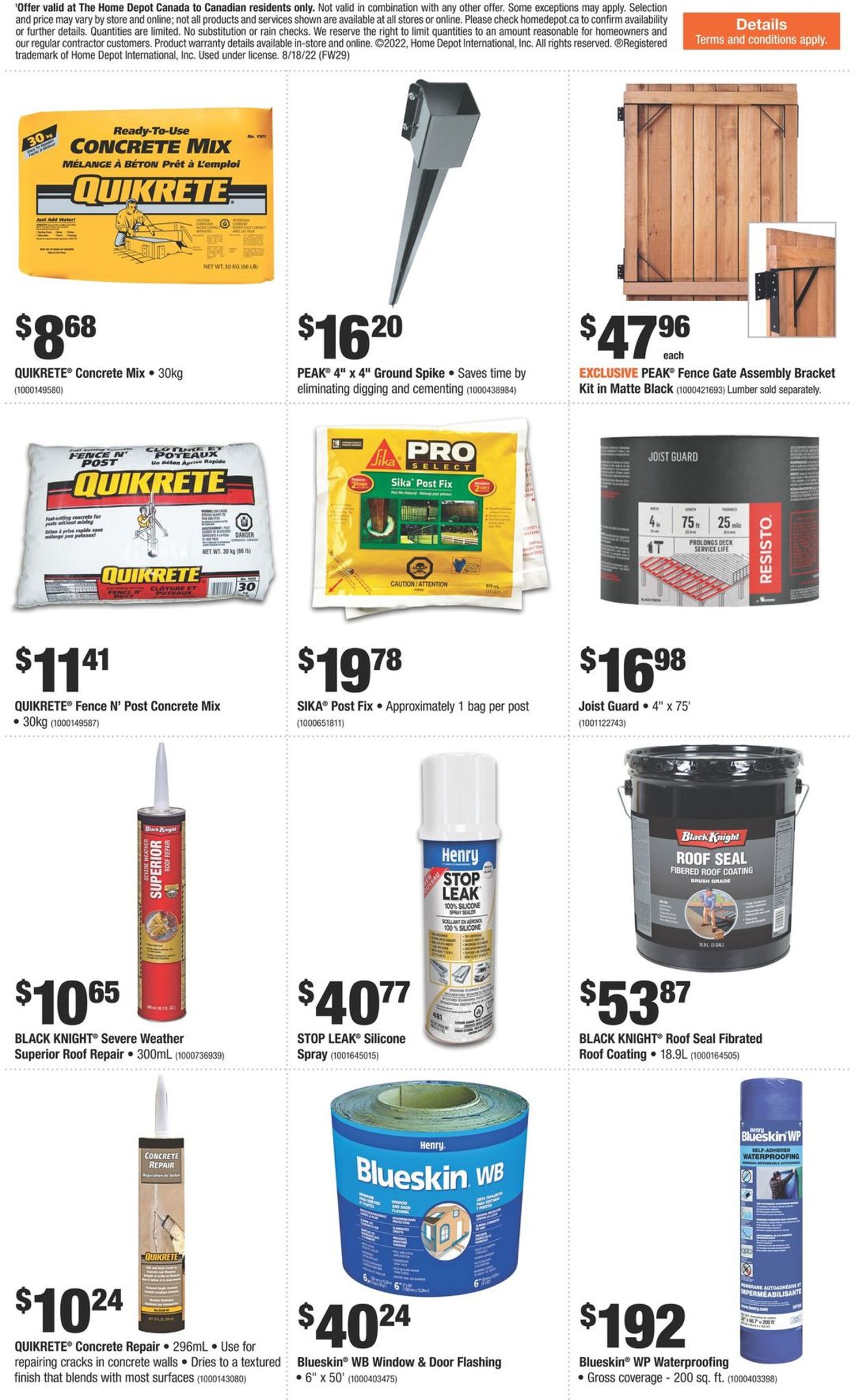 Home Depot Flyer - 08/18-08/24/2022 (Page 15)