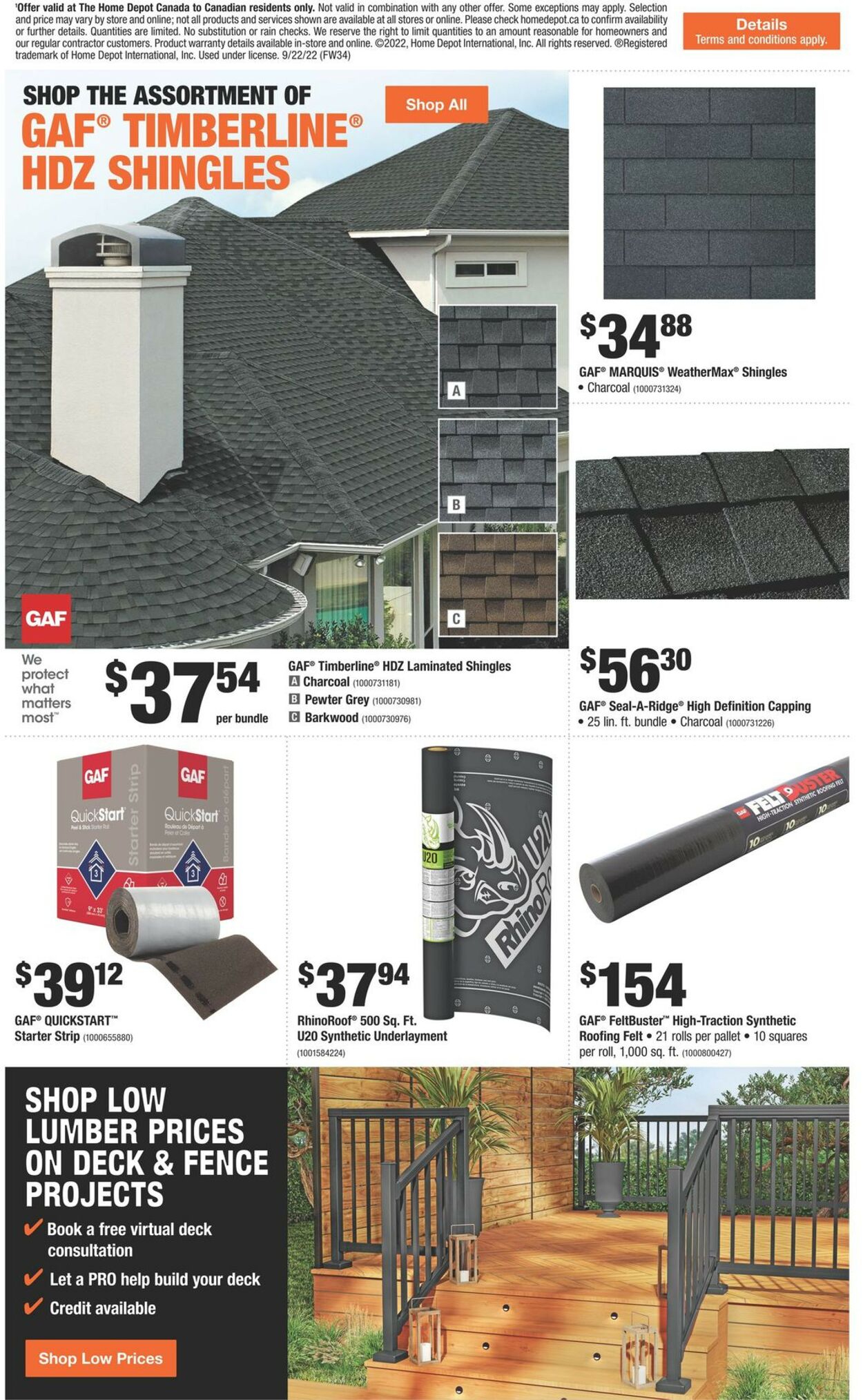 Home Depot Flyer - 09/22-09/28/2022 (Page 13)