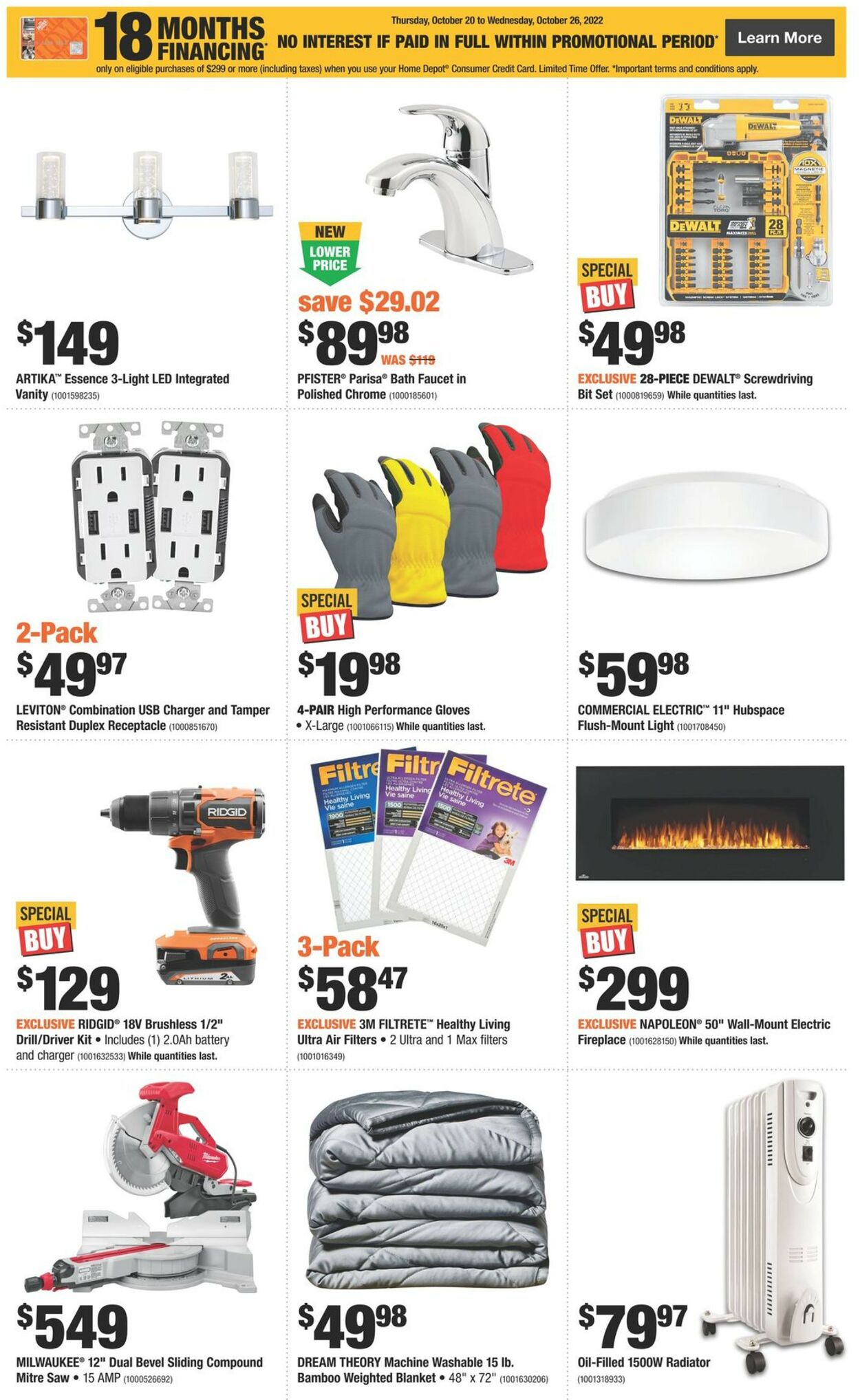 Home Depot Flyer - 10/20-10/26/2022 (Page 4)