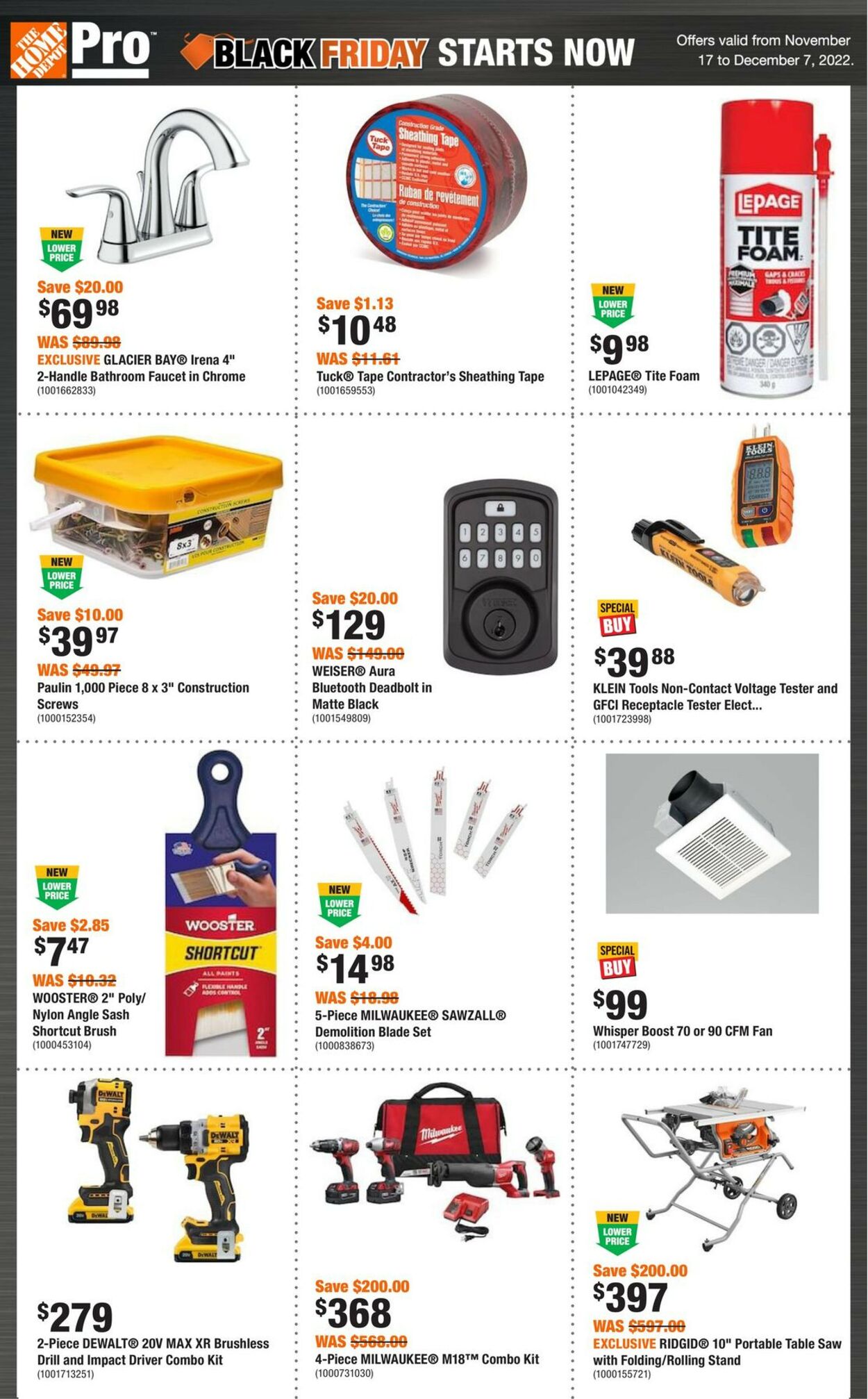 Home Depot Flyer - 11/17-12/07/2022 (Page 2)