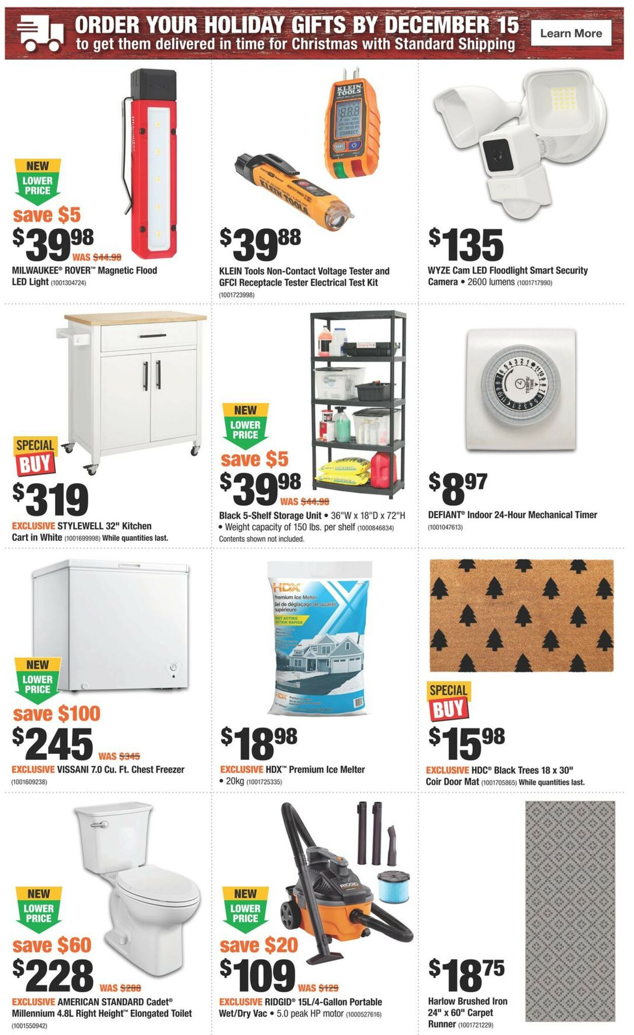 Home Depot Flyer - 12/01-12/07/2022 (Page 4)