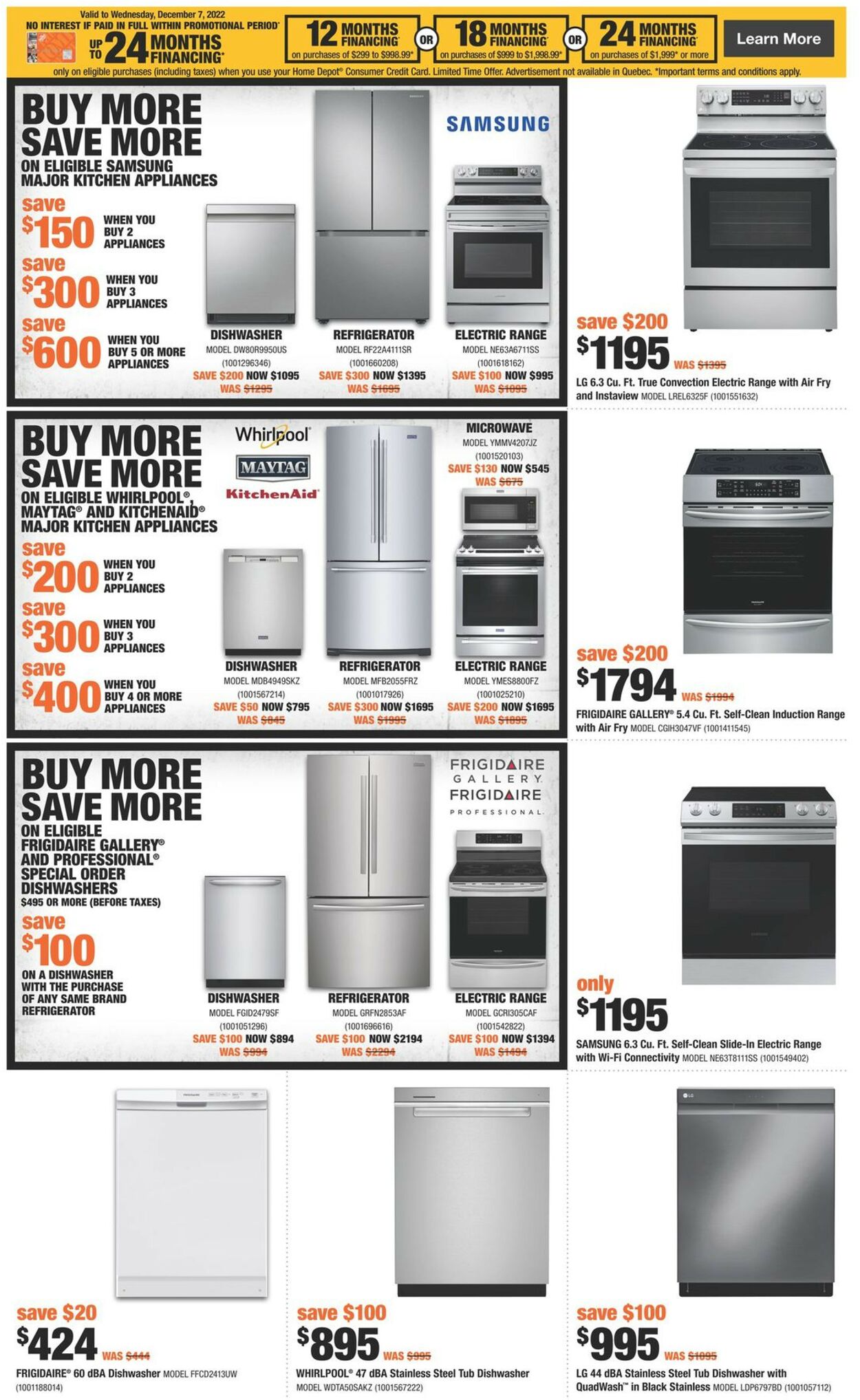 Home Depot Flyer - 12/01-12/07/2022 (Page 11)