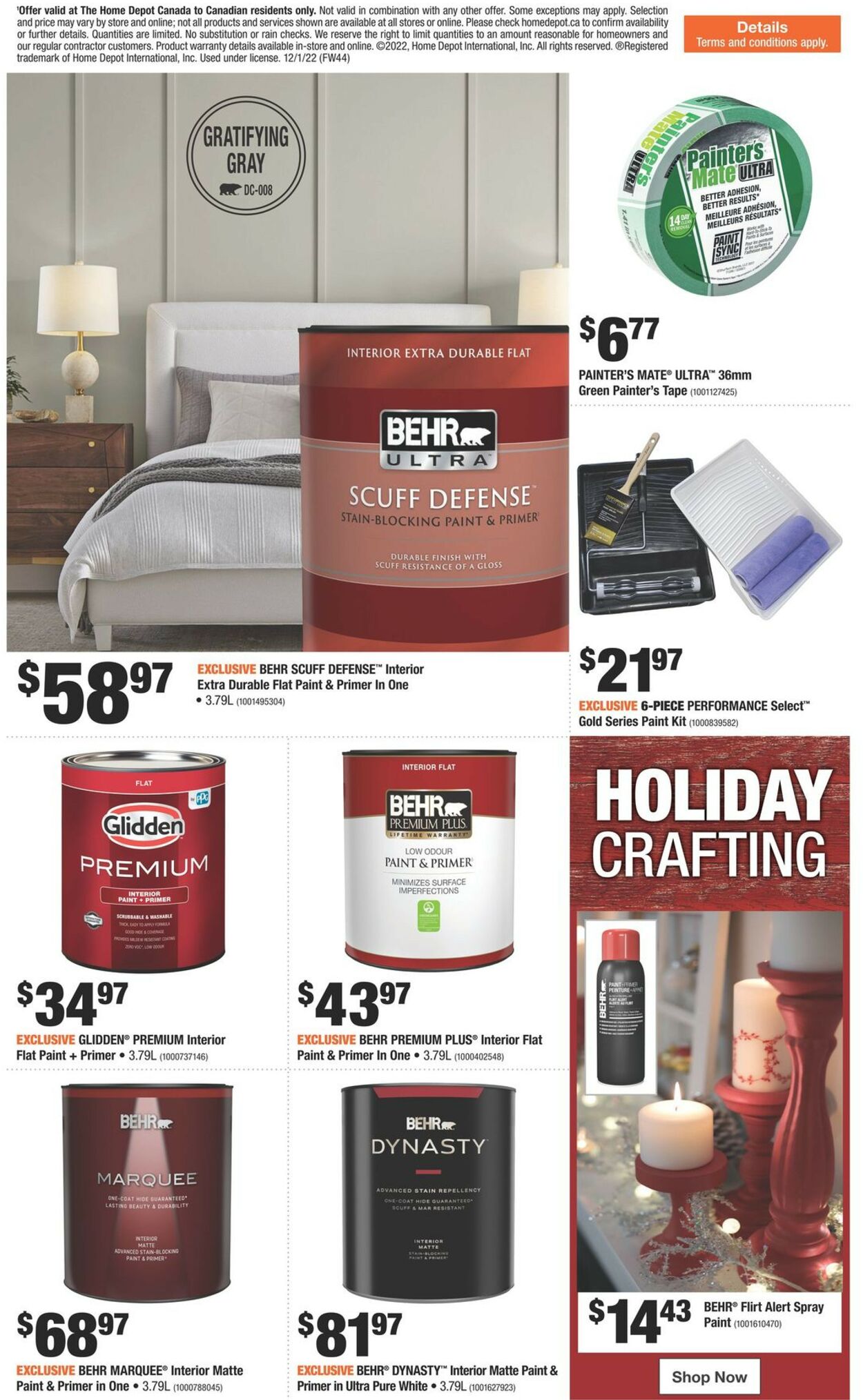 Home Depot Flyer - 12/01-12/07/2022 (Page 16)