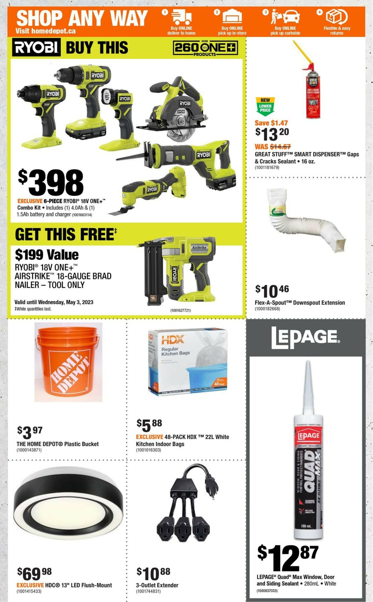 Home Depot Flyer - 03/02-03/08/2023 (Page 3)