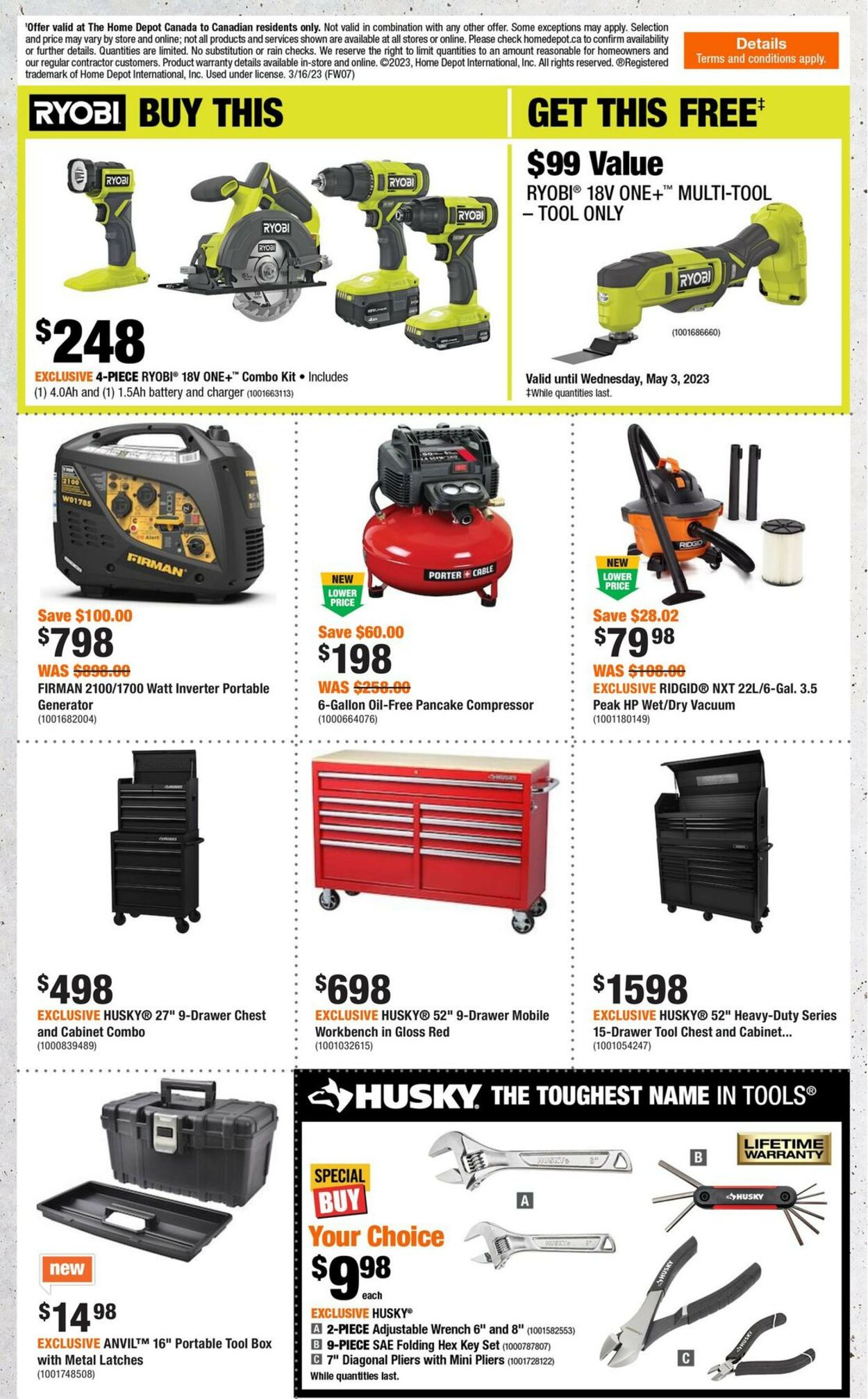 Home Depot Flyer - 03/16-03/22/2023 (Page 16)