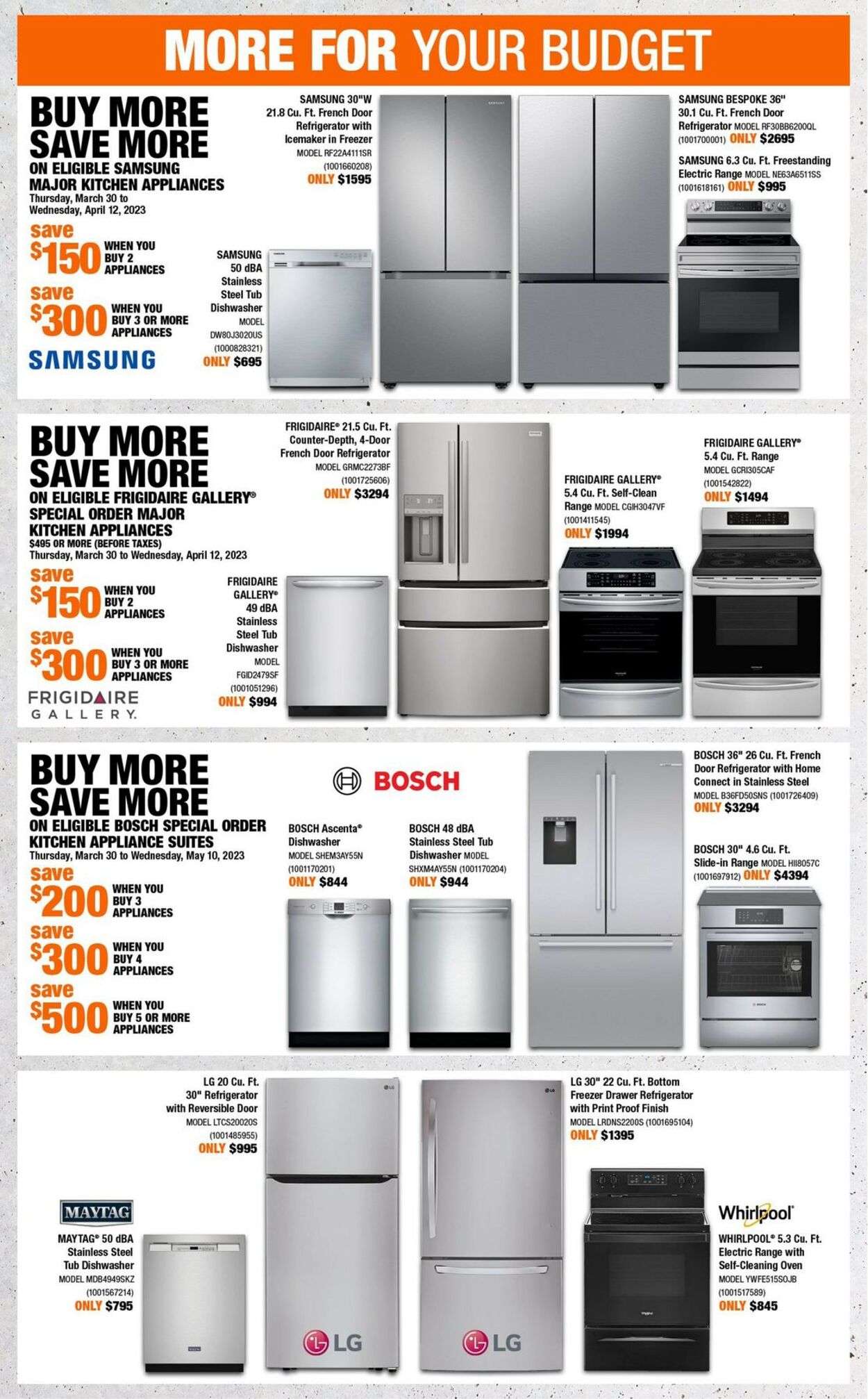 Home Depot Flyer - 03/30-04/05/2023 (Page 17)