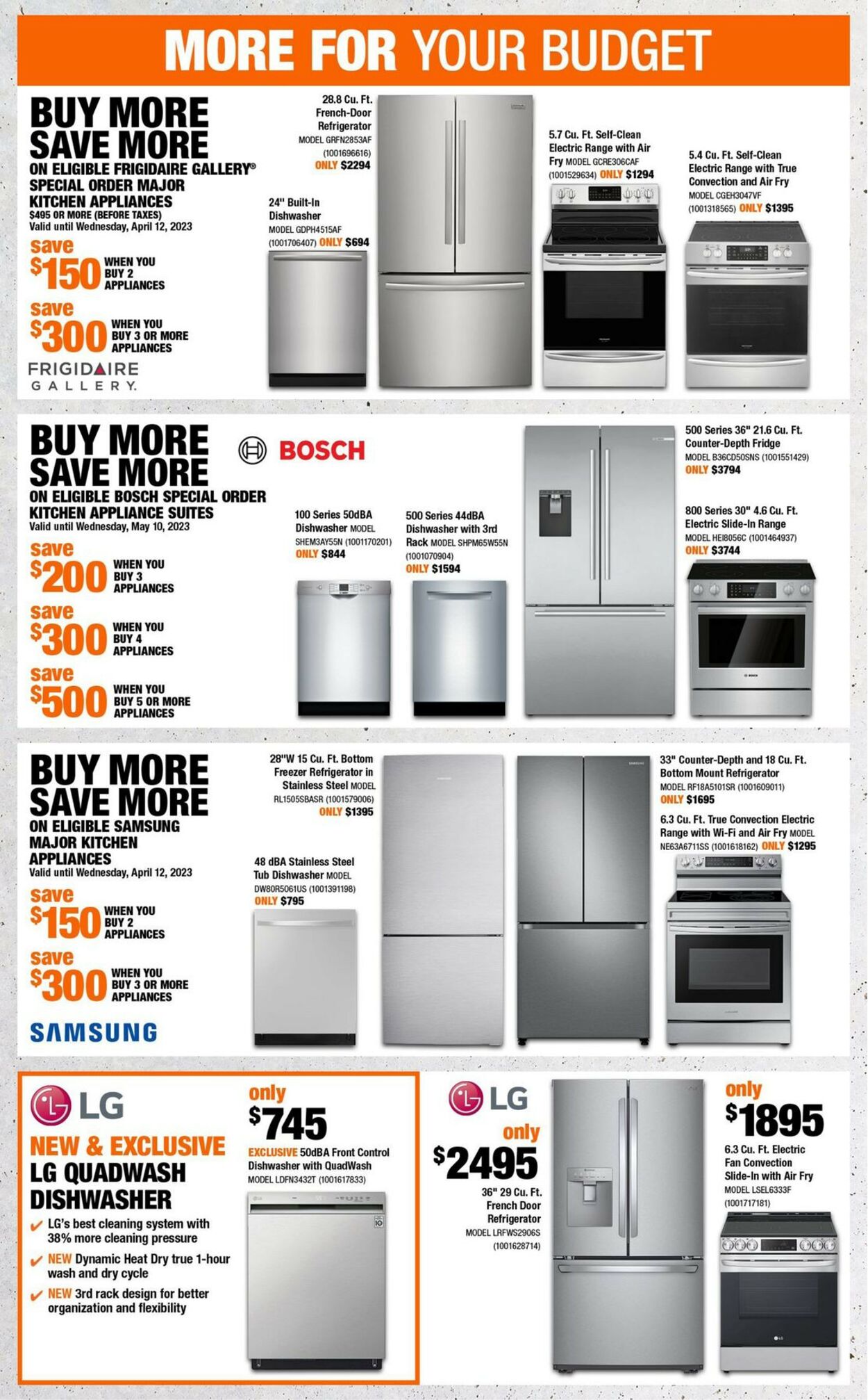 Home Depot Flyer - 04/06-04/12/2023 (Page 23)