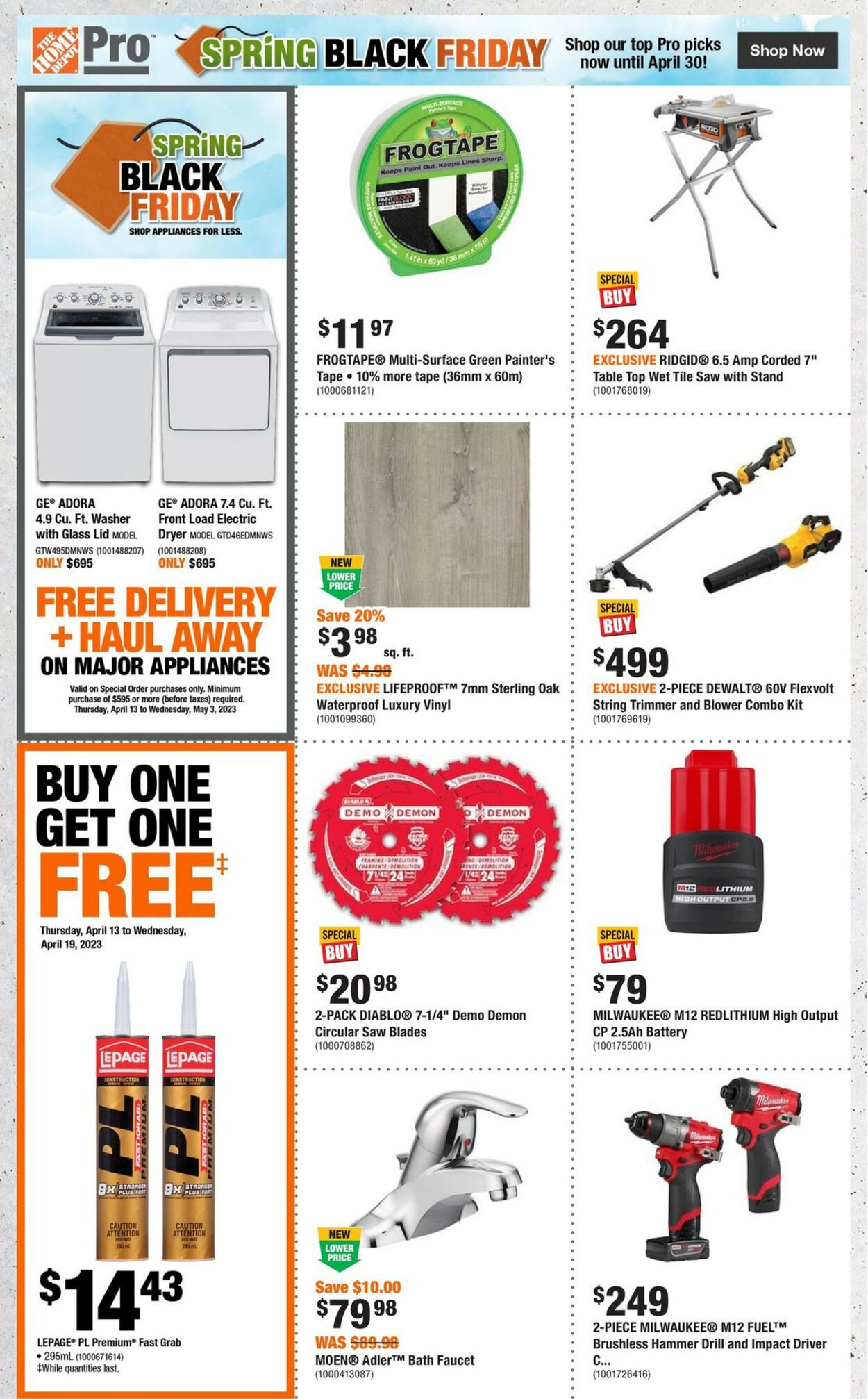 Home Depot Flyer - 04/13-04/19/2023 (Page 3)