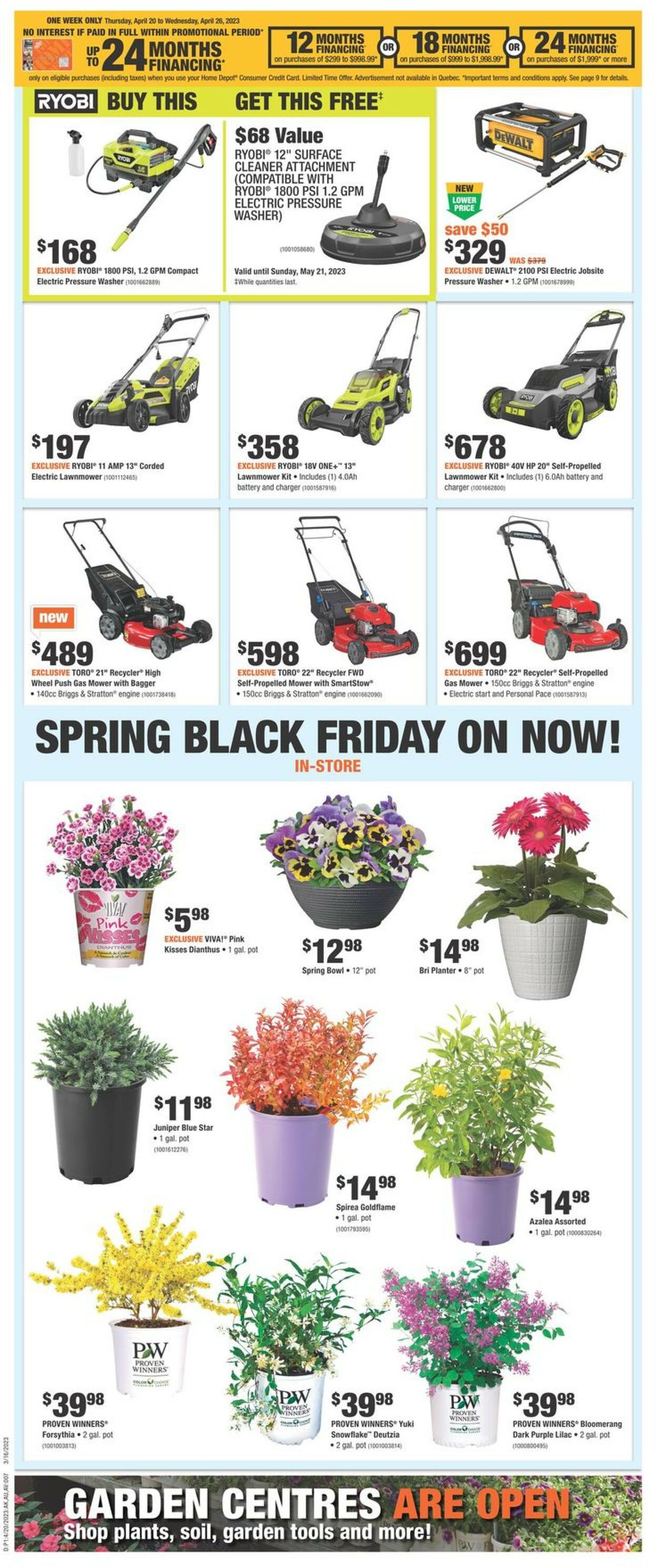 Home Depot Flyer - 04/20-04/26/2023 (Page 8)