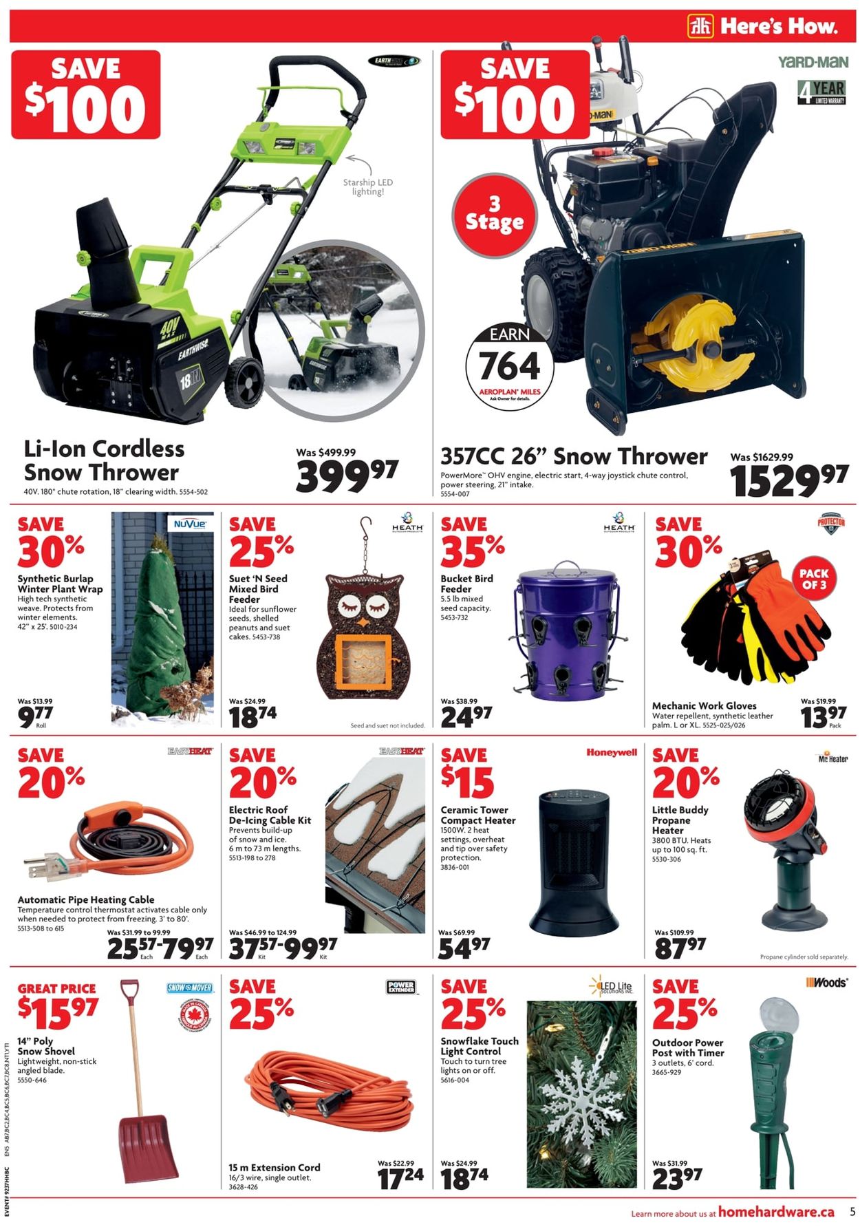 Home Hardware - Winter 2019 Savings Flyer - 11/14-11/20/2019 (Page 6)