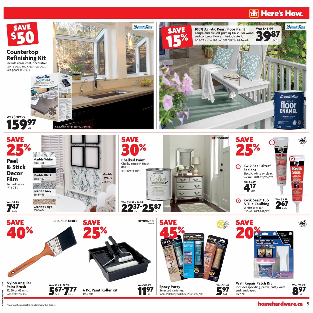 Home Hardware Flyer - 04/16-04/22/2020 (Page 6)