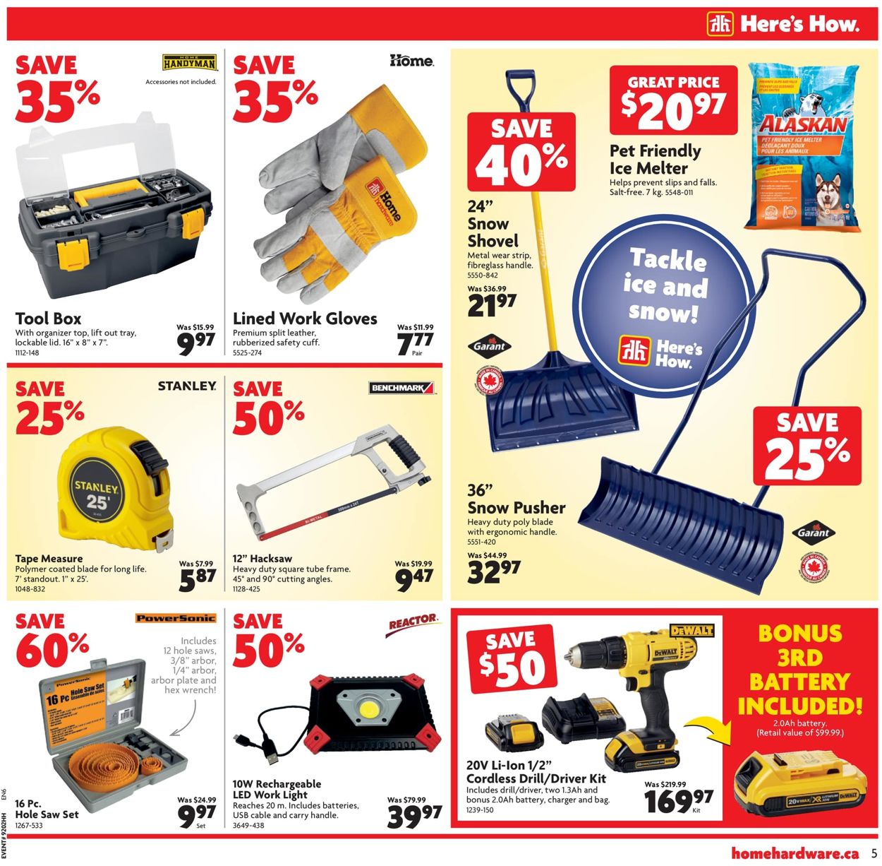 Home Hardware Flyer - 01/14-01/20/2021 (Page 6)