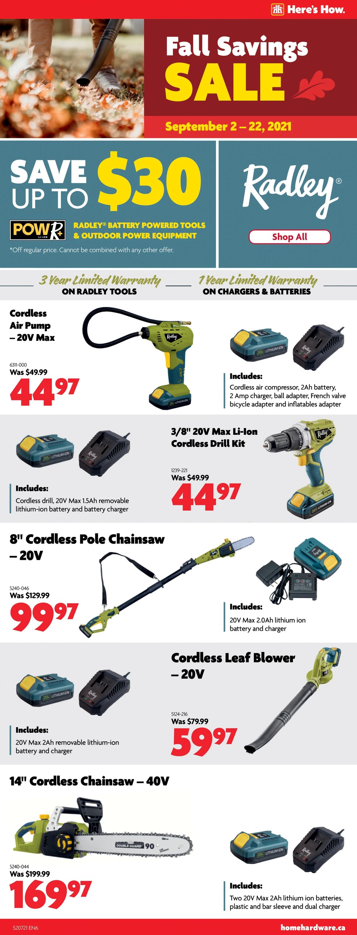 Home Hardware Flyer - 09/09-09/15/2021 (Page 9)