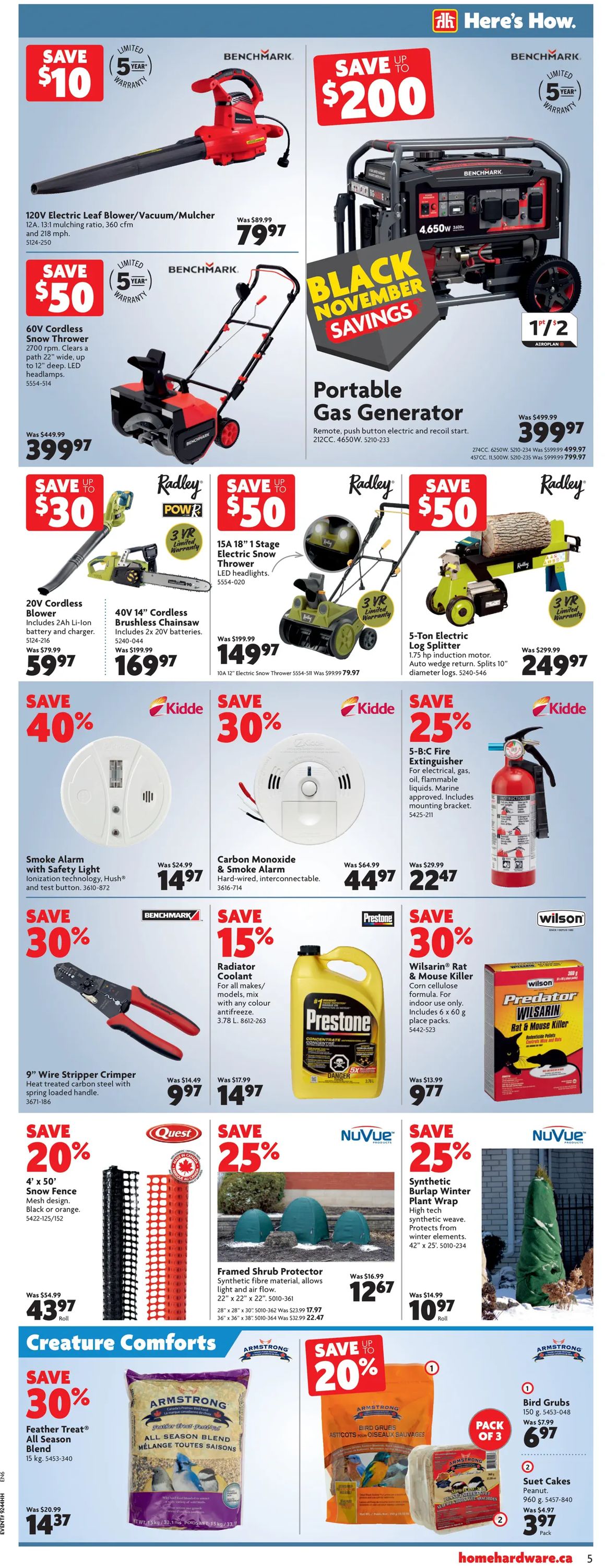 Home Hardware HOLIDAYS 2021 Flyer - 11/04-11/10/2021 (Page 6)