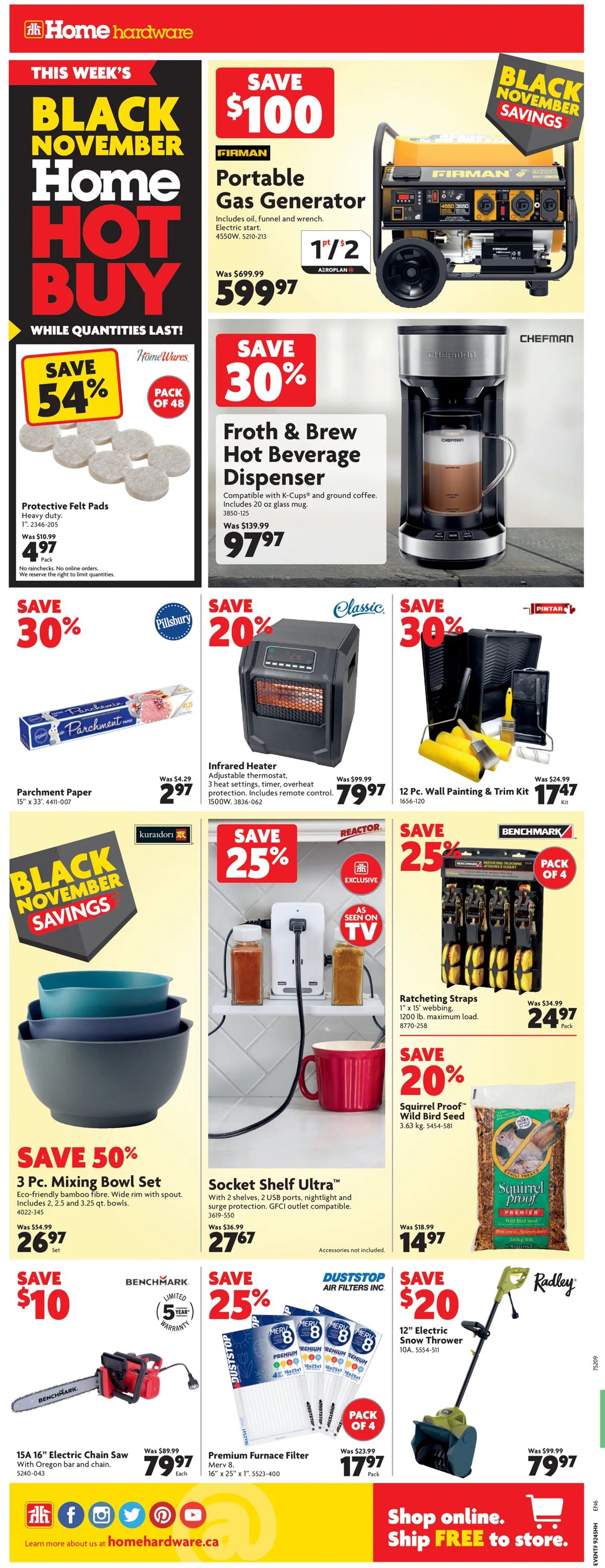 Home Hardware BLACK FRIDAY 2021 Flyer - 11/11-11/17/2021 (Page 2)