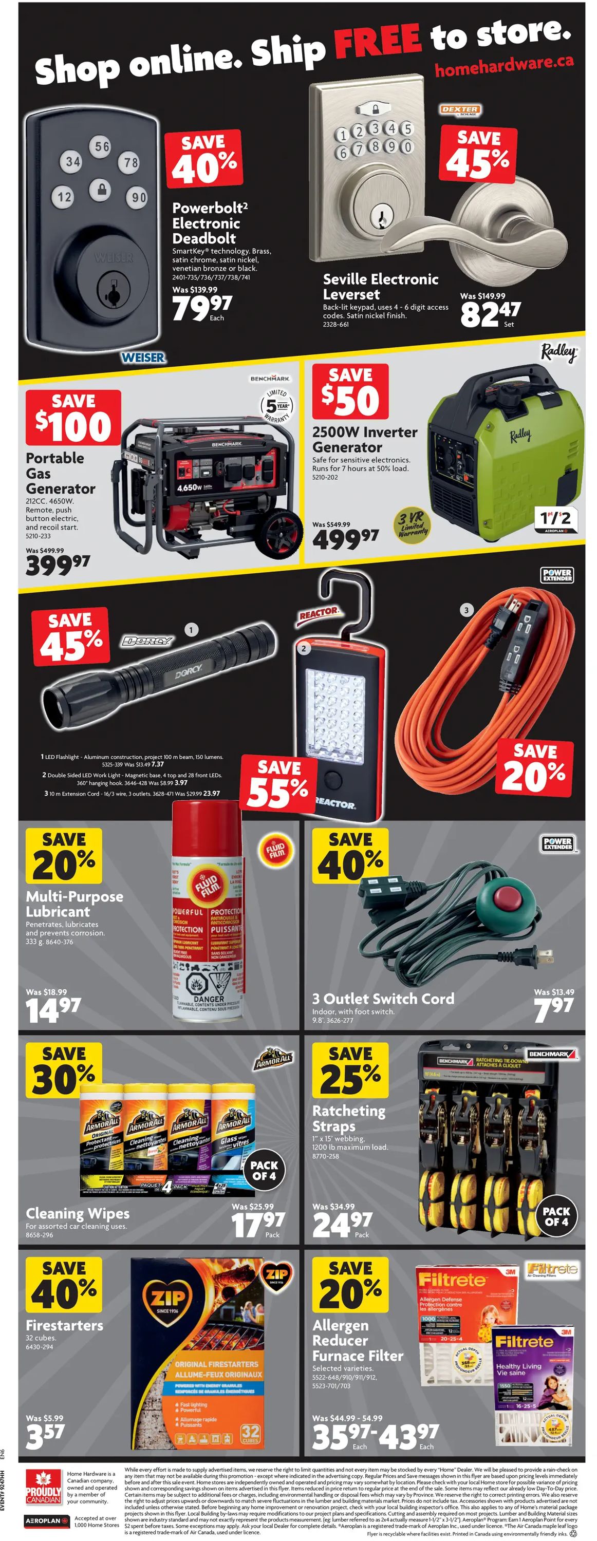 Home Hardware BLACK FRIDAY 2021 Flyer - 11/25-12/01/2021 (Page 8)