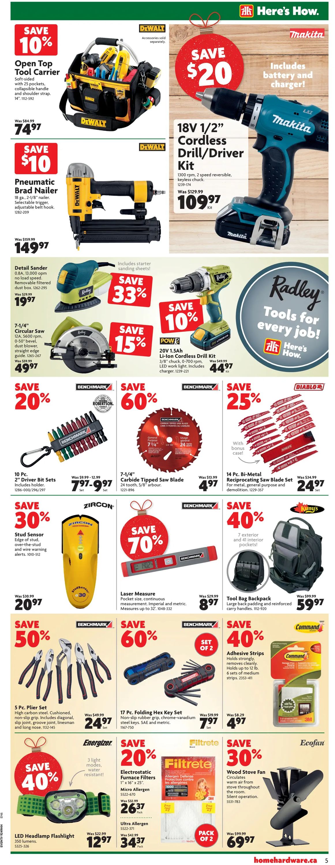 Home Hardware HOLIDAYS 2021 Flyer - 12/09-12/15/2021 (Page 6)