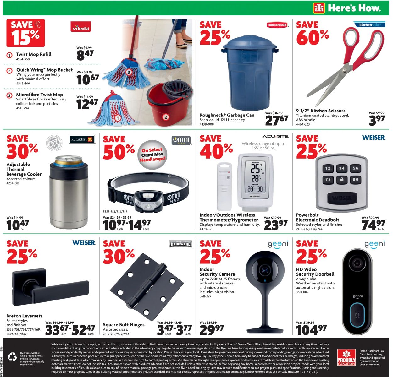 Home Hardware Flyer - 08/04-08/10/2022 (Page 9)