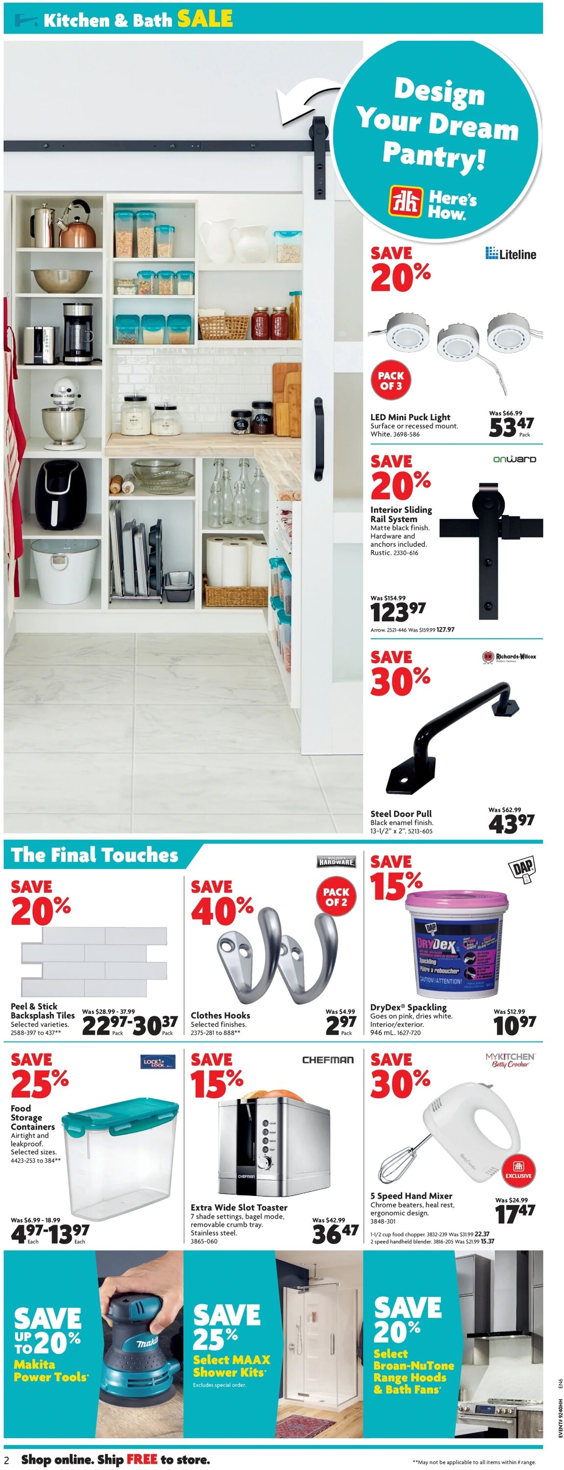 Home Hardware Flyer - 09/29-10/05/2022 (Page 5)